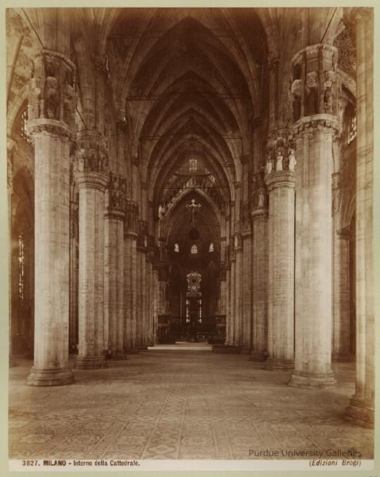 3827. MILANO - Interno della Cattedrale. picture number 1