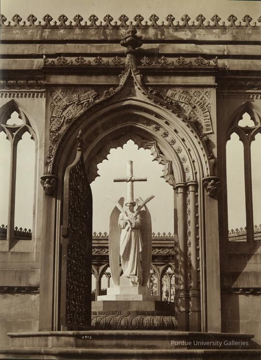 Statue of Angel Holding Wheat picture number 1