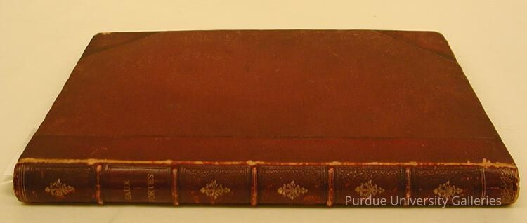 Eaux Fortes - a bound album of 47 etchings (eaux fortes) by 19th c. Flemish artists picture number 1