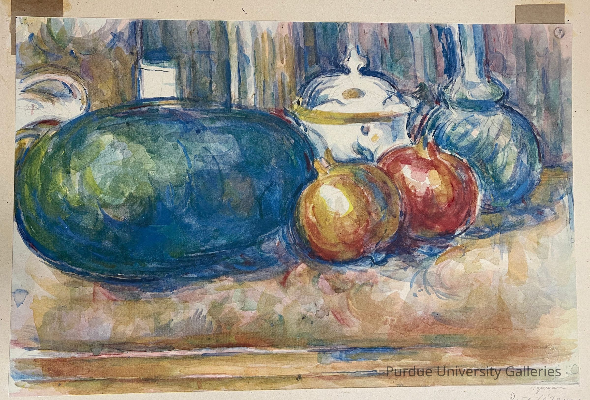 Still-Life with a Watermelon and Pomegranates picture number 1