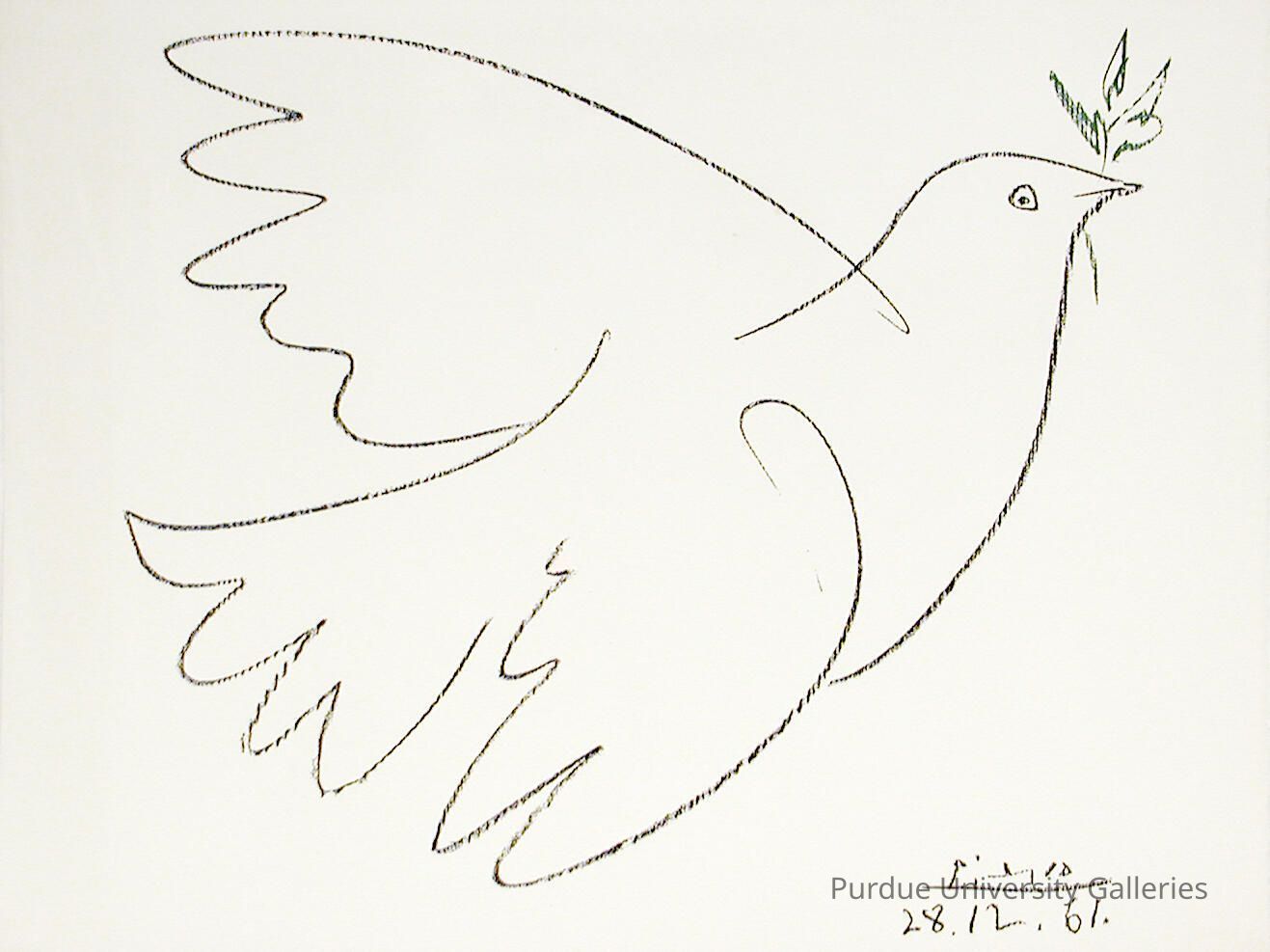 Copy of La colombe bleue (The Blue Dove) picture number 1
