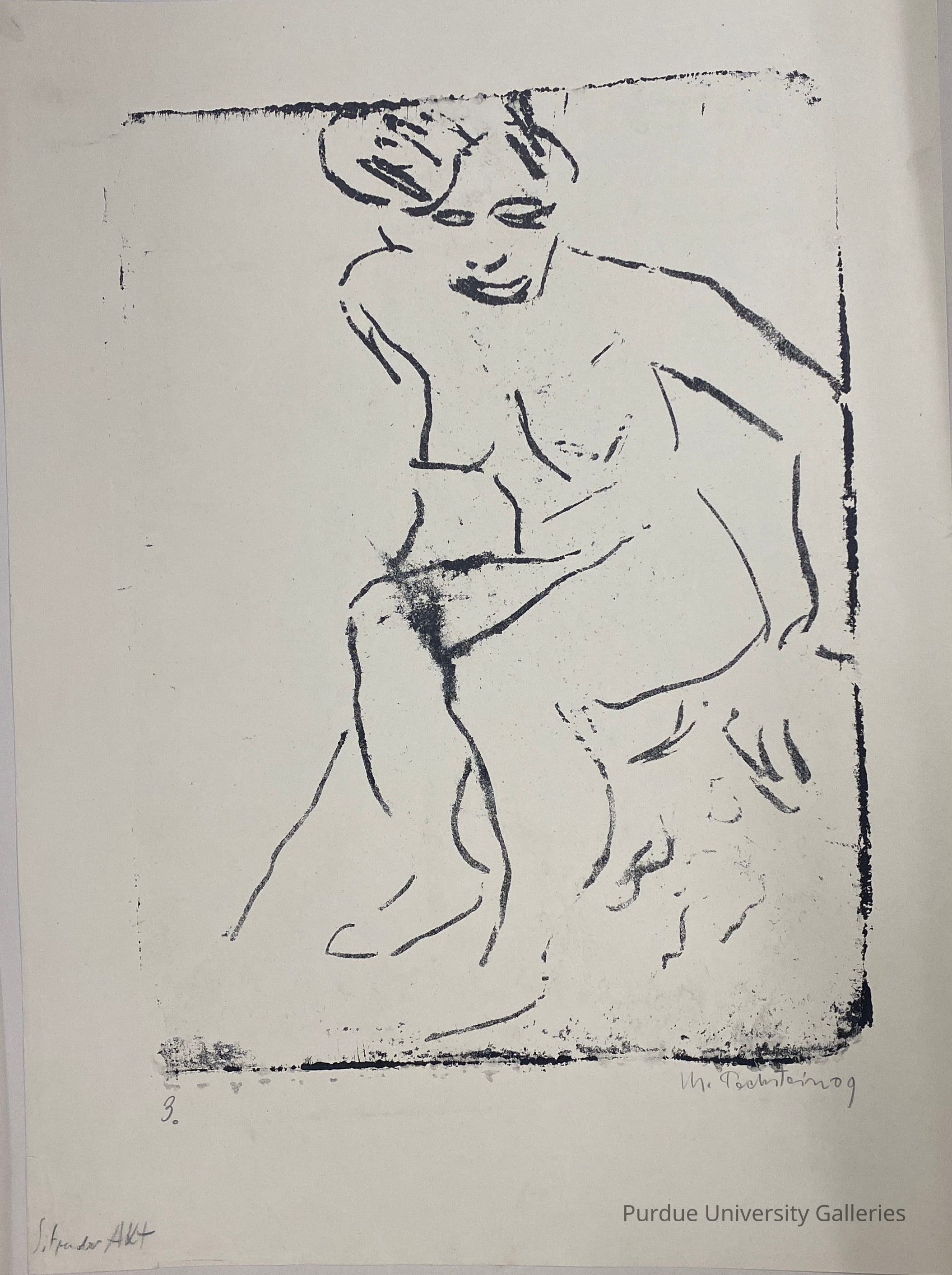 Sitzender Akt (Sitting Nude) picture number 1