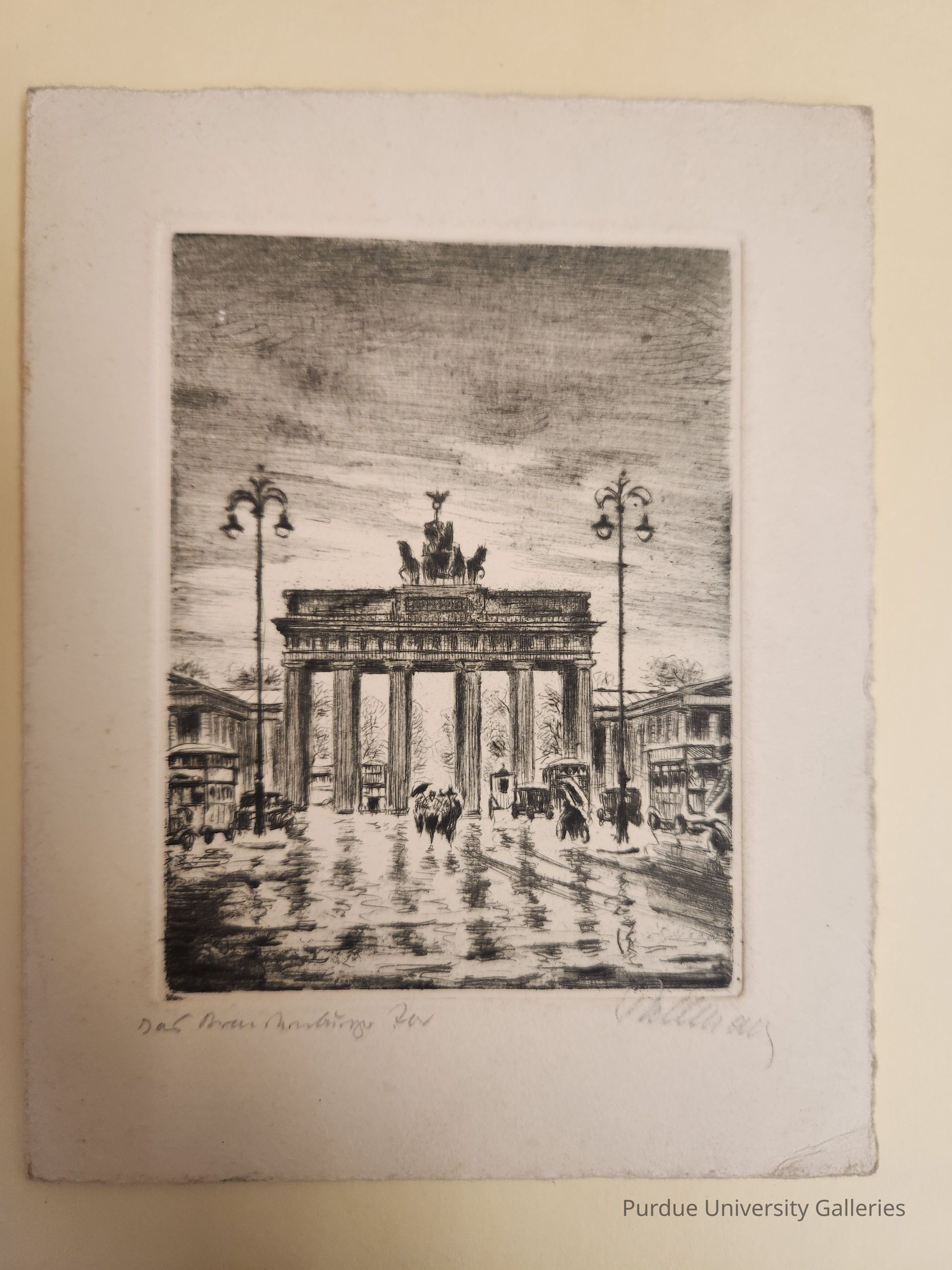 Das Brandenburg Tor (Brandenburg Gate) Card picture number 1
