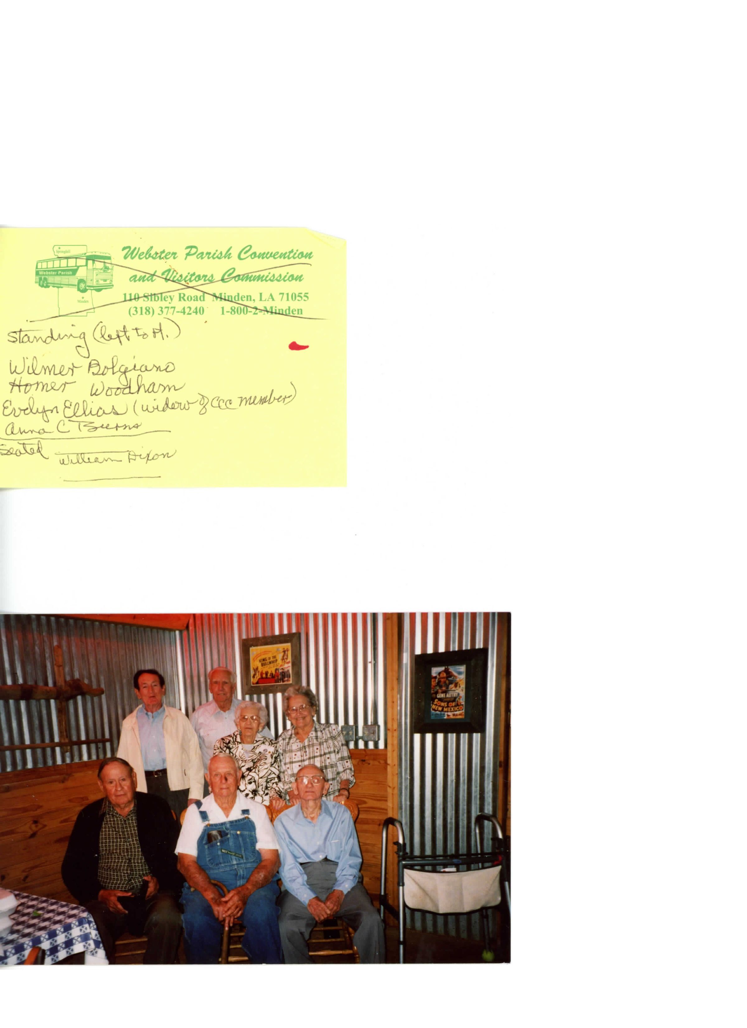 Wilmer Bolgiano, Homer Woodham, Evelyn Ellias, Anna Burns, and William Dixon: Page 1