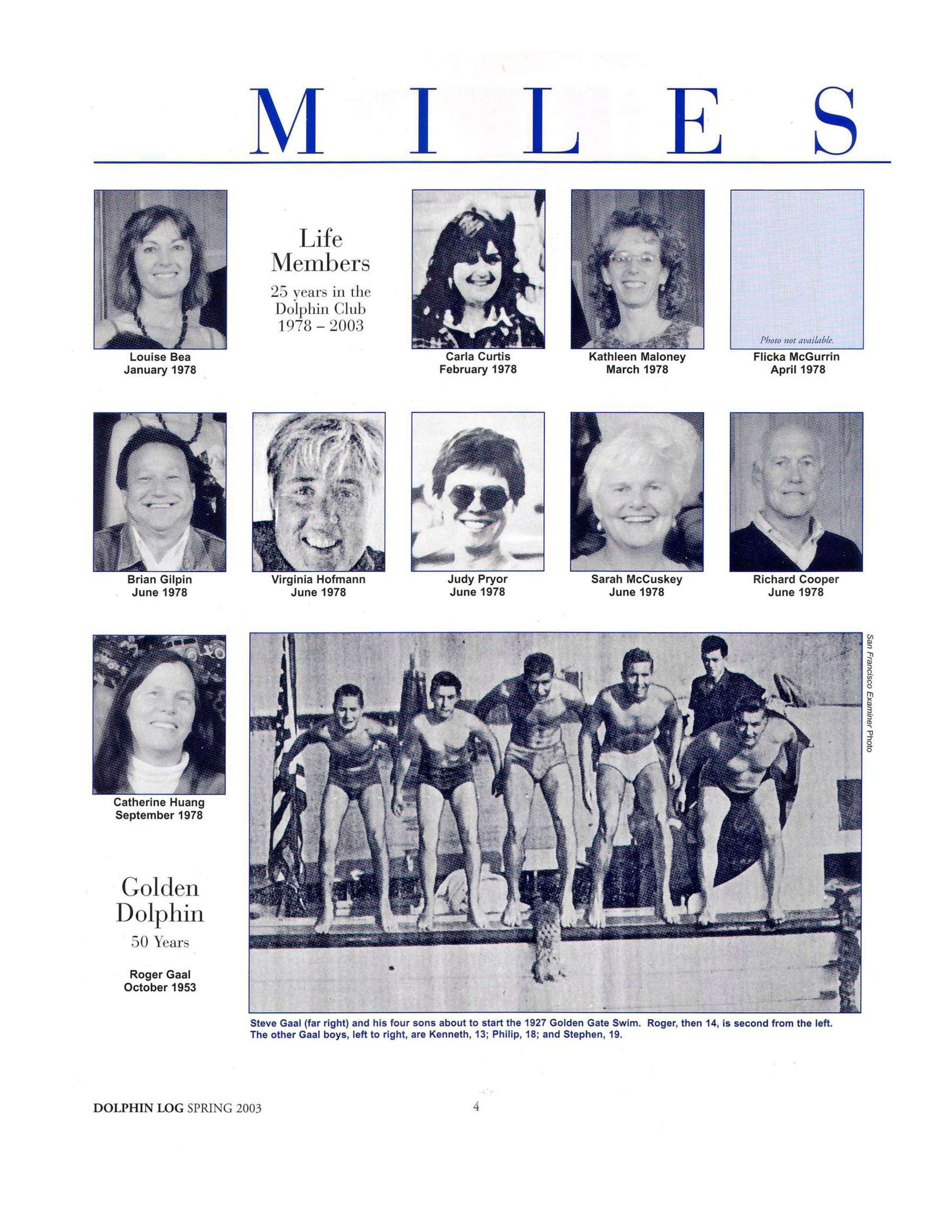 Note: Beth Fisher photo incorrectly identified as Judy Pryor.