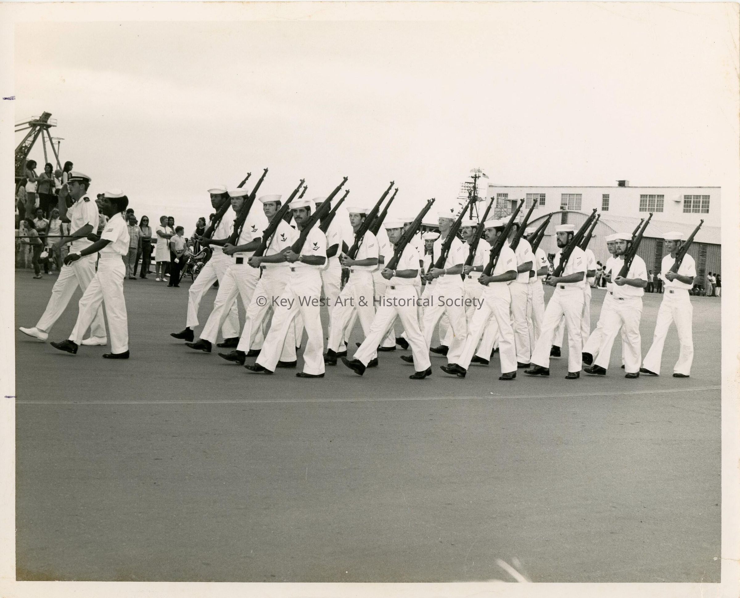 A military parade