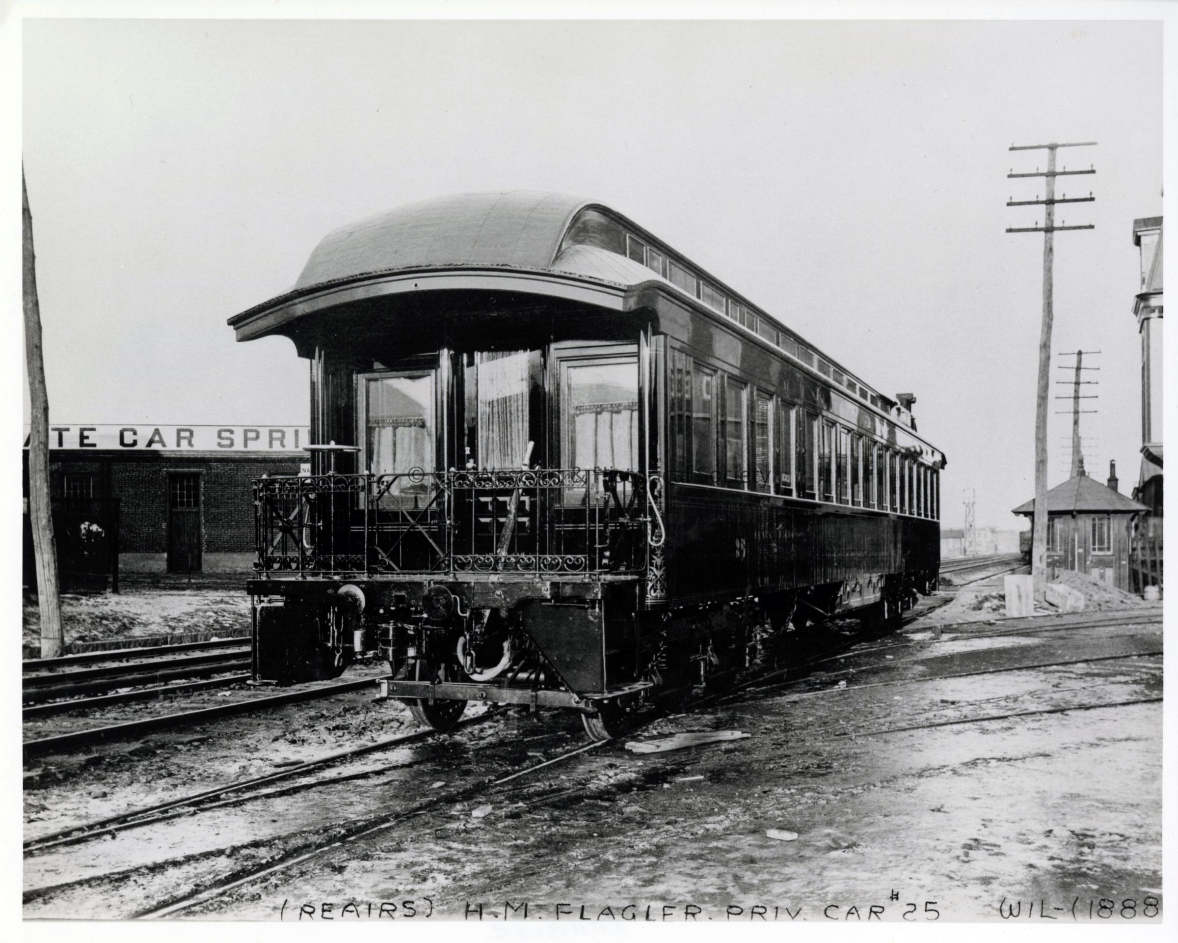 Henry Flagler Railroad Car No. 91; © Key West Art & Historical Society