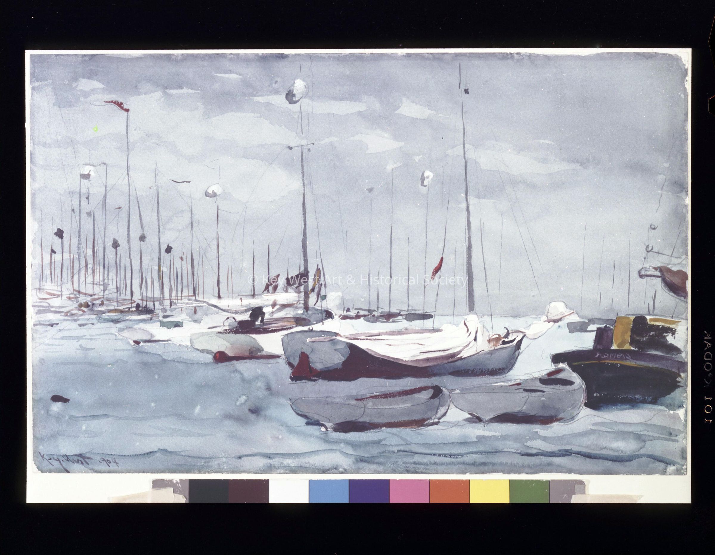Fishing Boats, Key West; © Key West Art & Historical Society