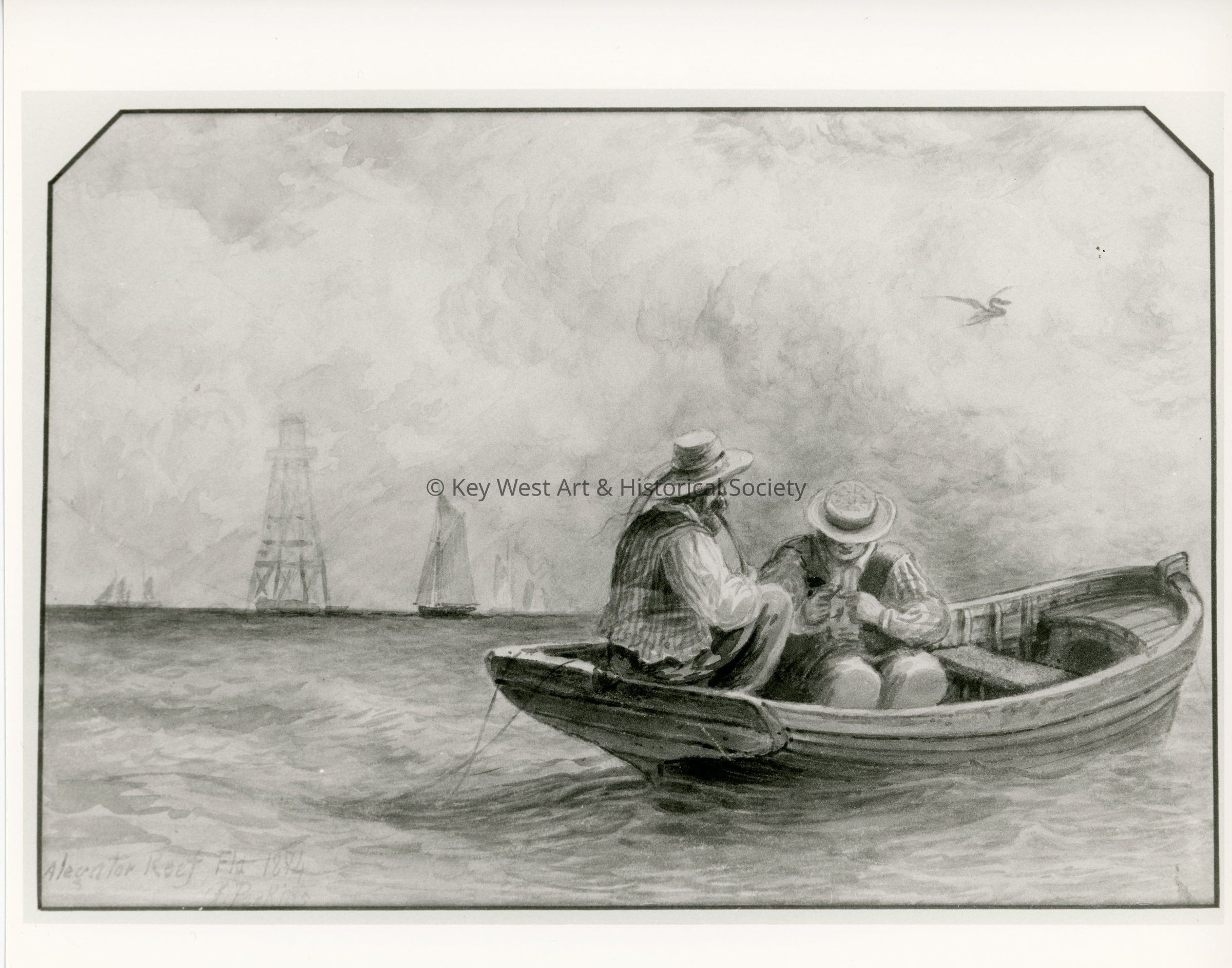 Alligator Reef Lighthouse; © Key West Art & Historical Society