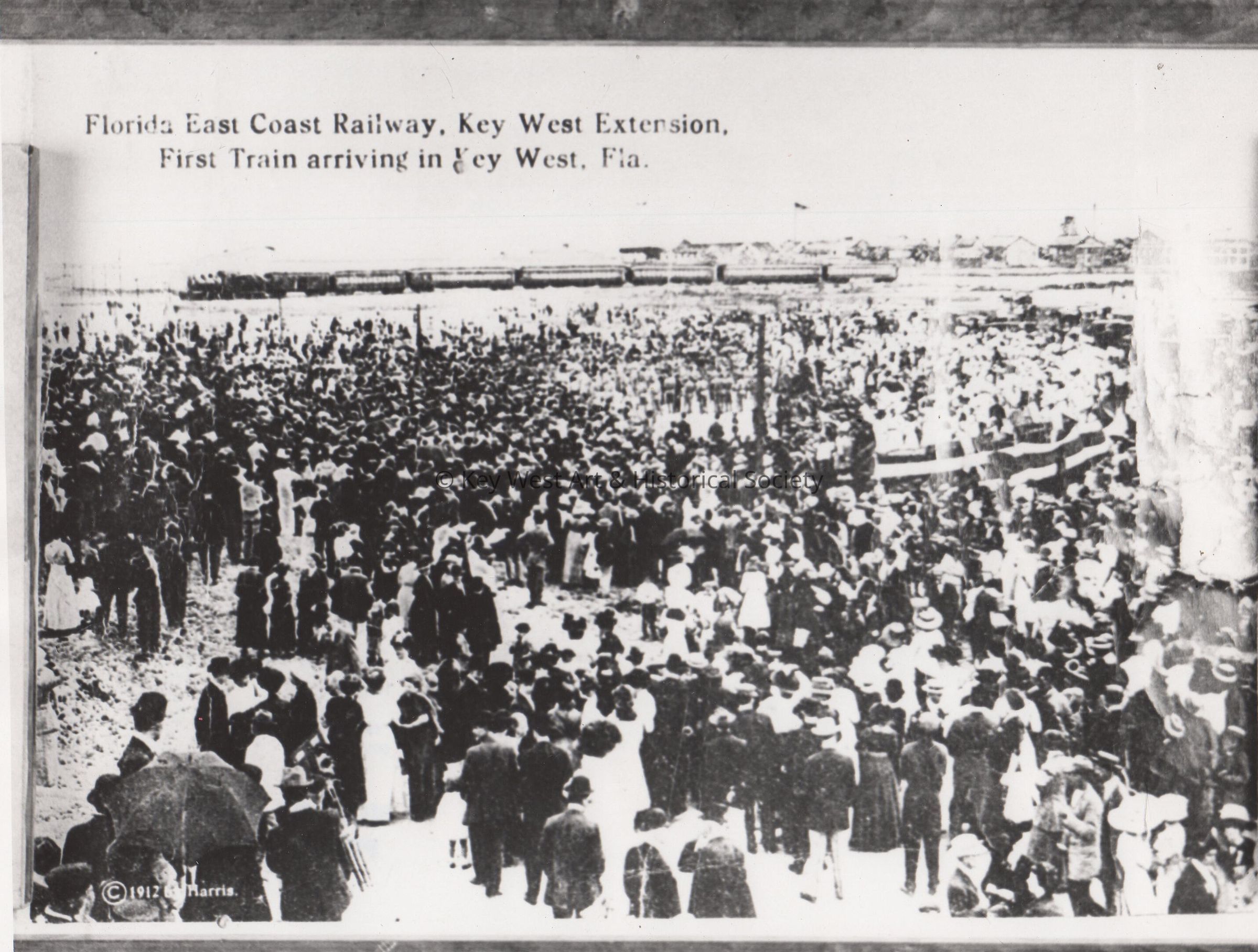 First Overseas Railway Train Arrival at Key West picture number 1