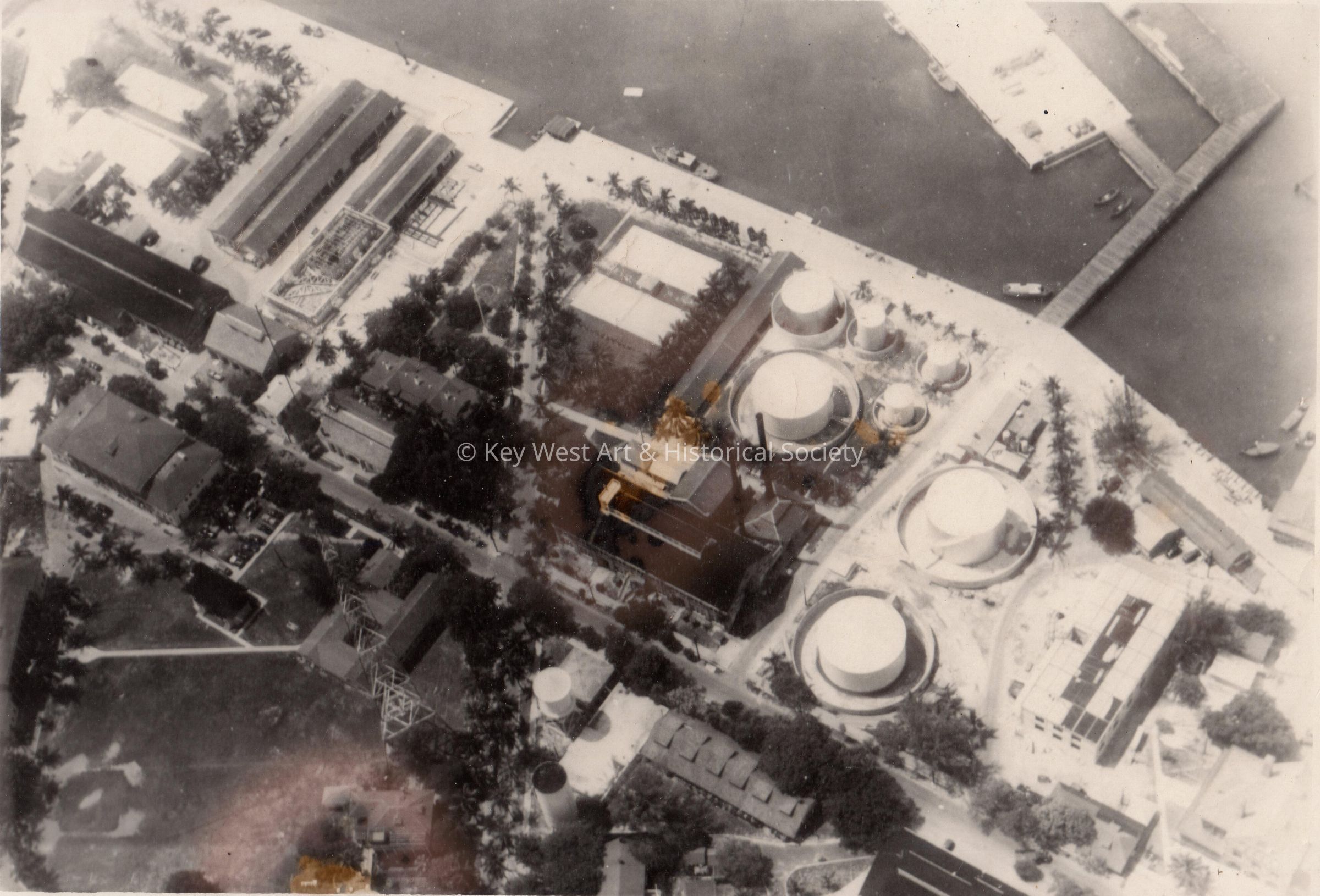 Aerial View of Naval Station in Key West picture number 1