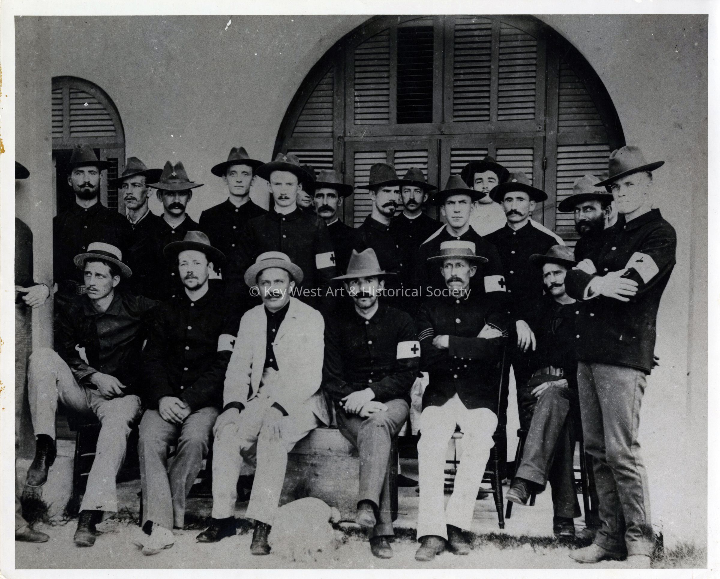 Army Medical Corps at Convent of Mary Immaculate; © Key West Art & Historical Society