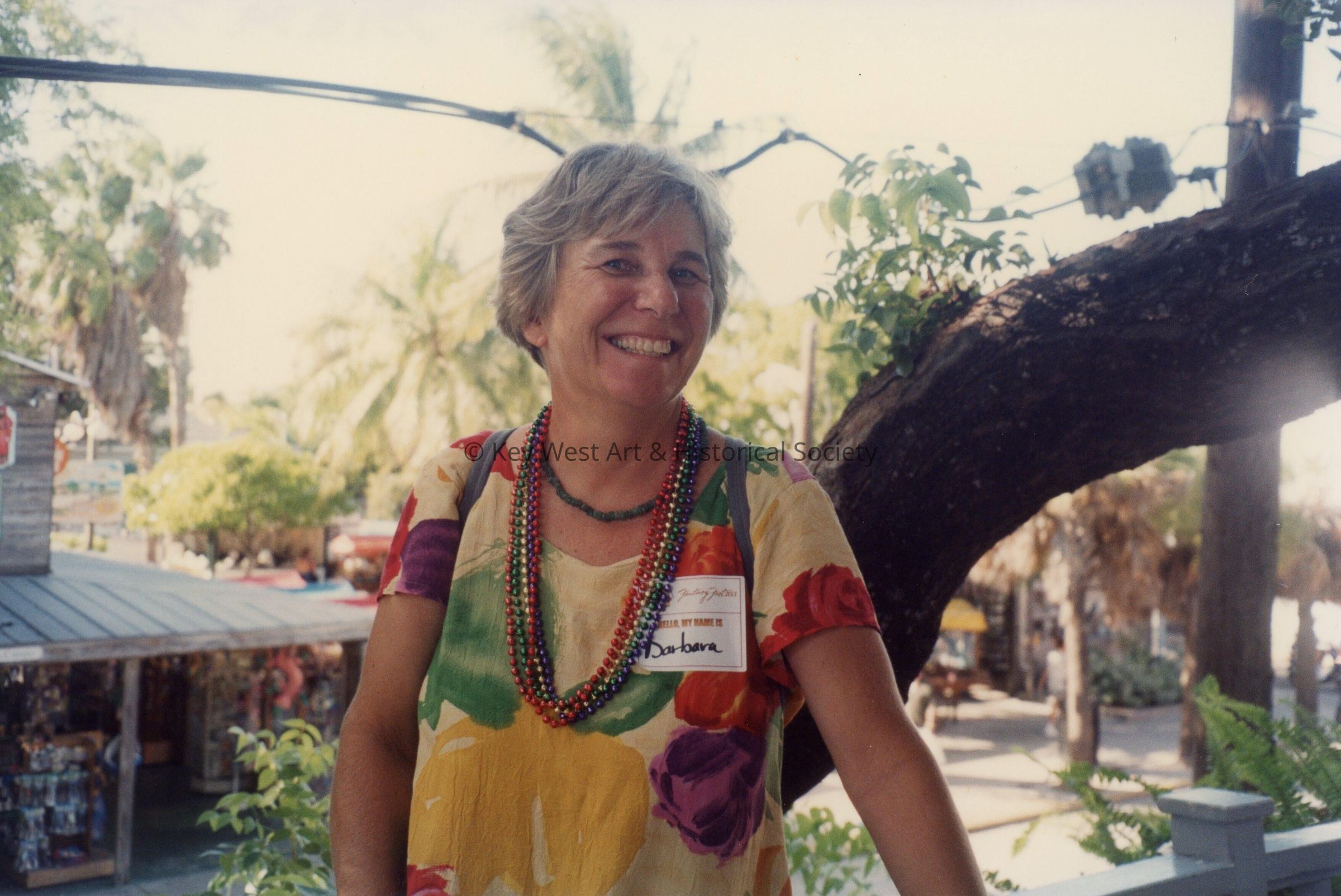 A lady by the name of Barbara at a FF party.