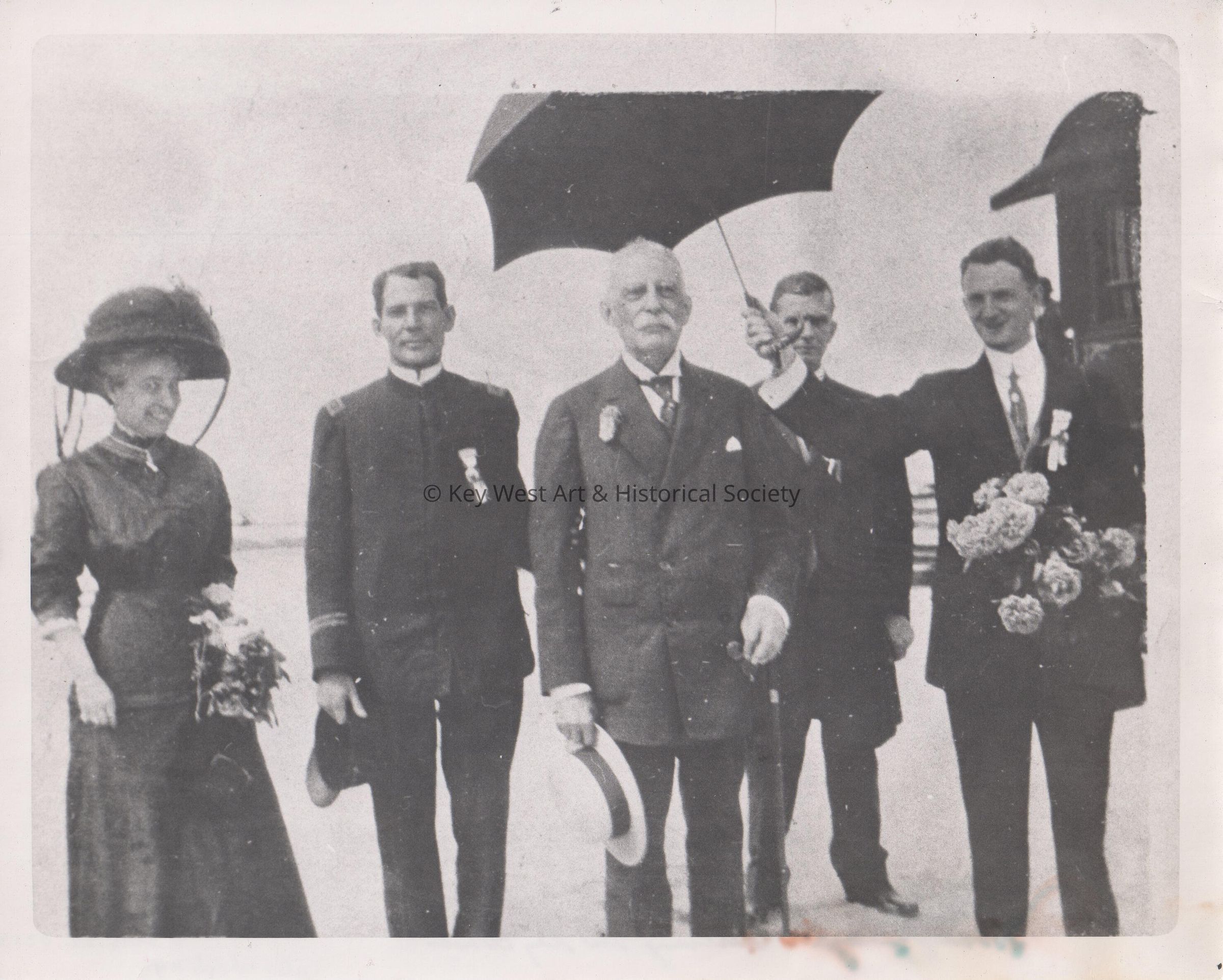 Henry Flagler and others arriving in Key West picture number 1