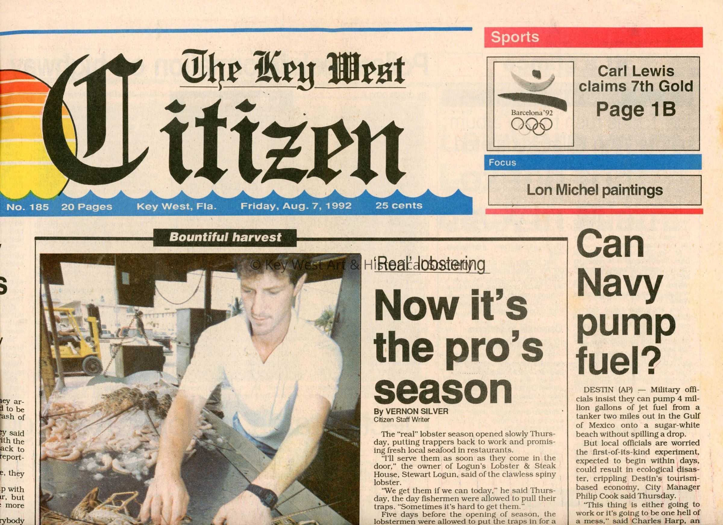 A few articles in the Key West Citizen about Fantasy Fest.
