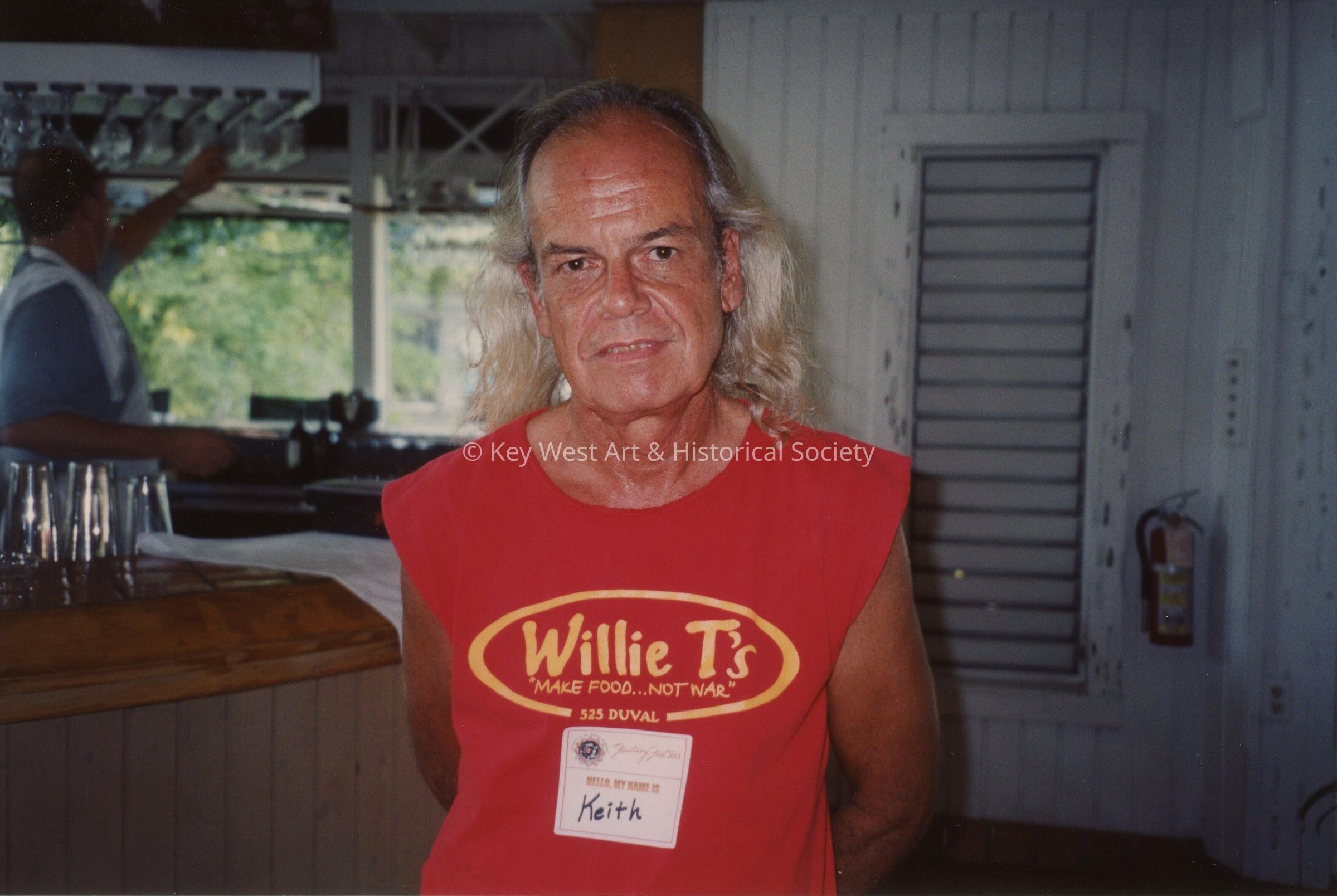 A man by the name of Keith at a FF party.