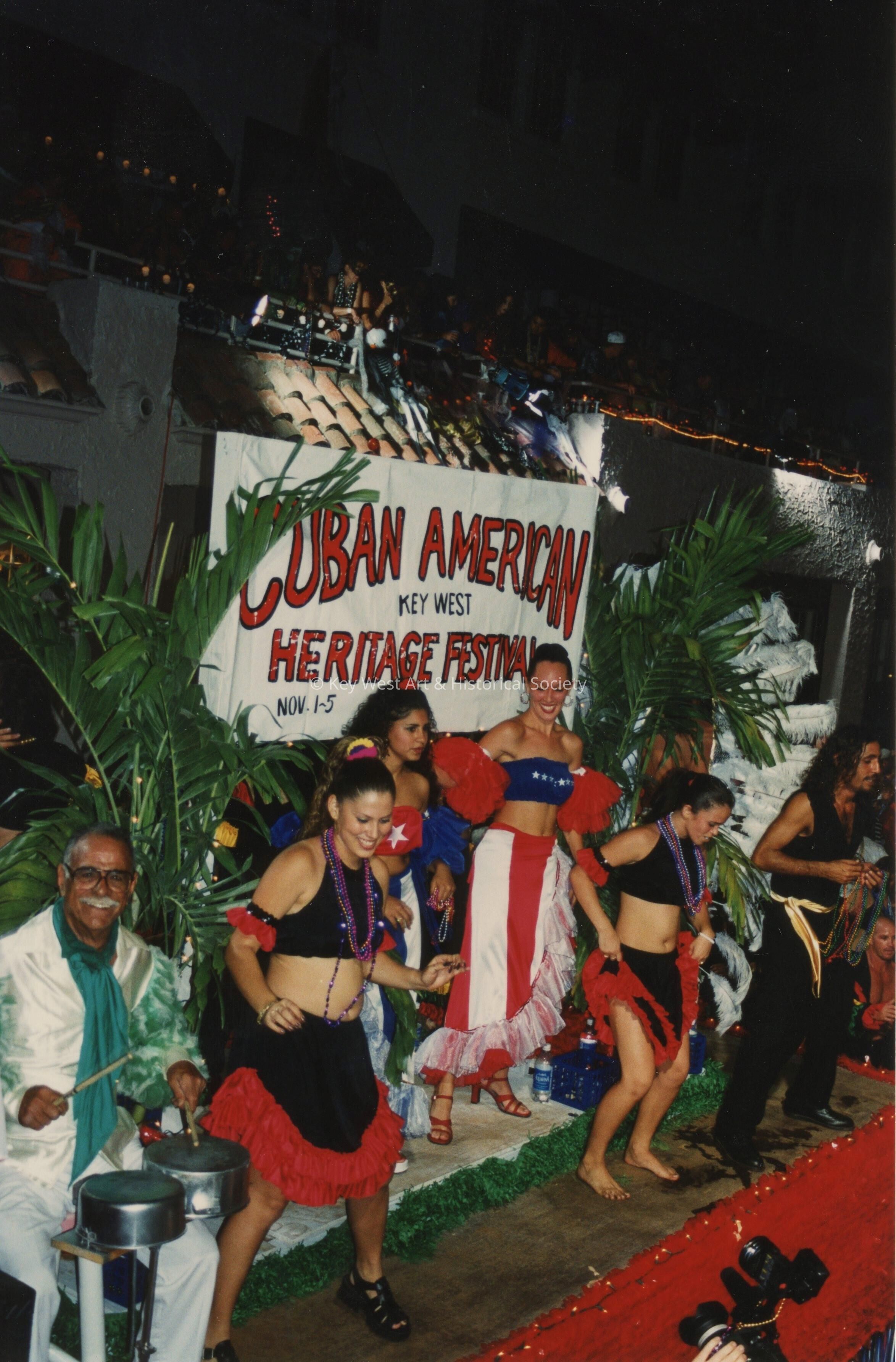 A float in the parade.