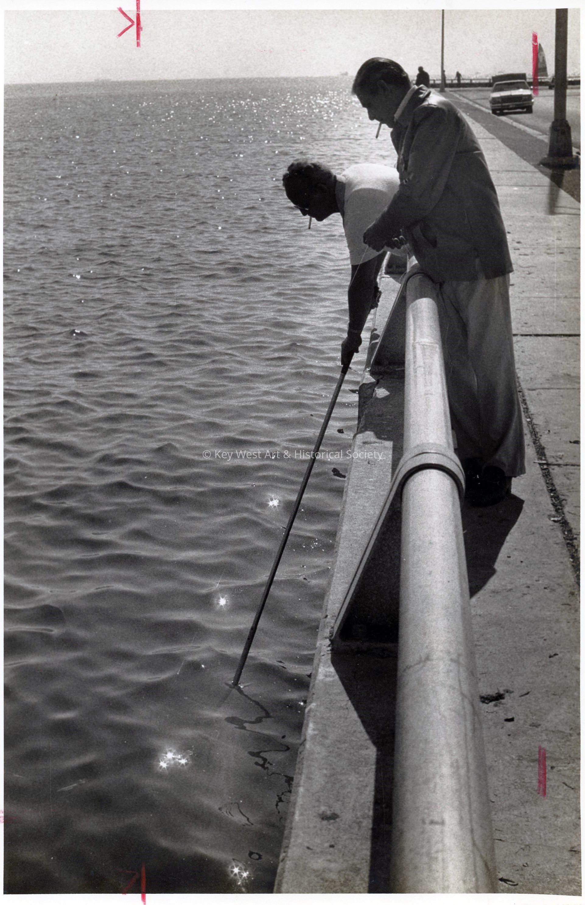 Fishing Off White Street Pier; © Key West Art & Historical Society