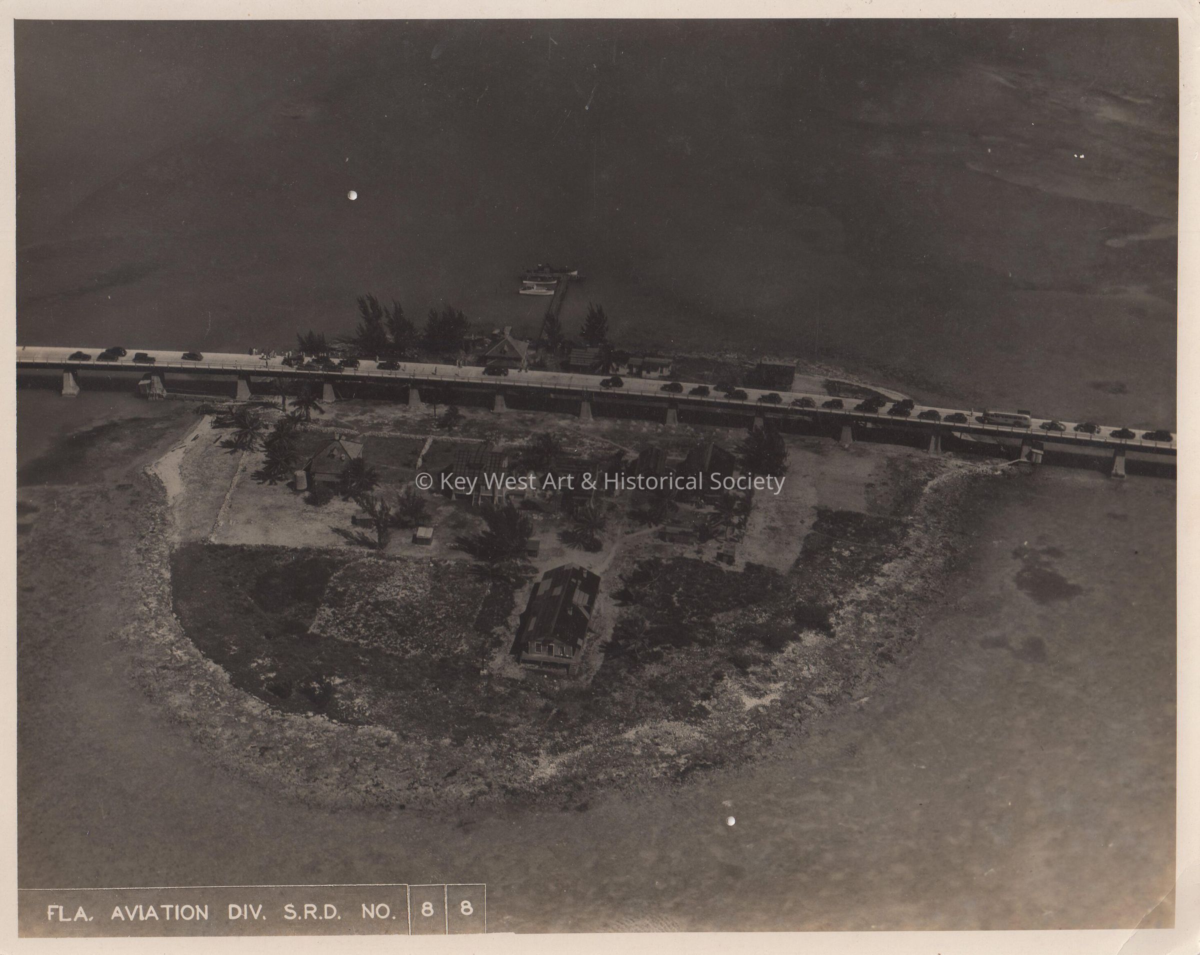 Aerial view of Pigeon Key picture number 1