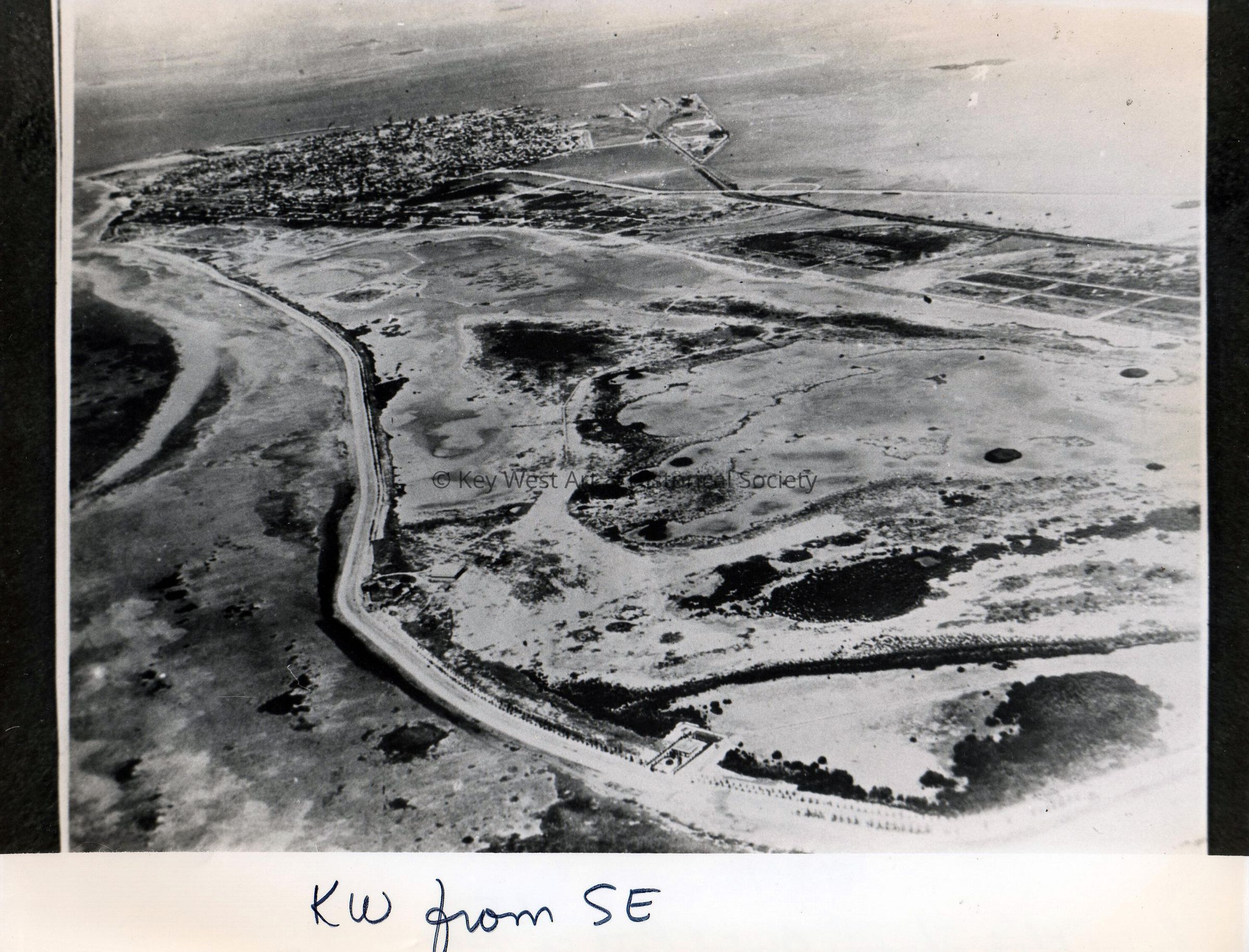 Aerial View of Key West; © Key West Art & Historical Society