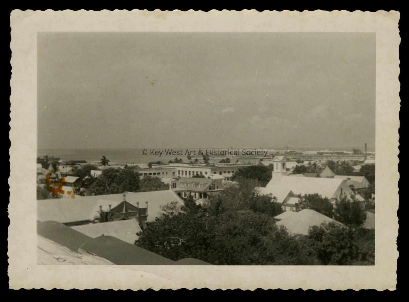 Aerial View of Key West from La Concha Hotel; © Key West Art & Historical Society