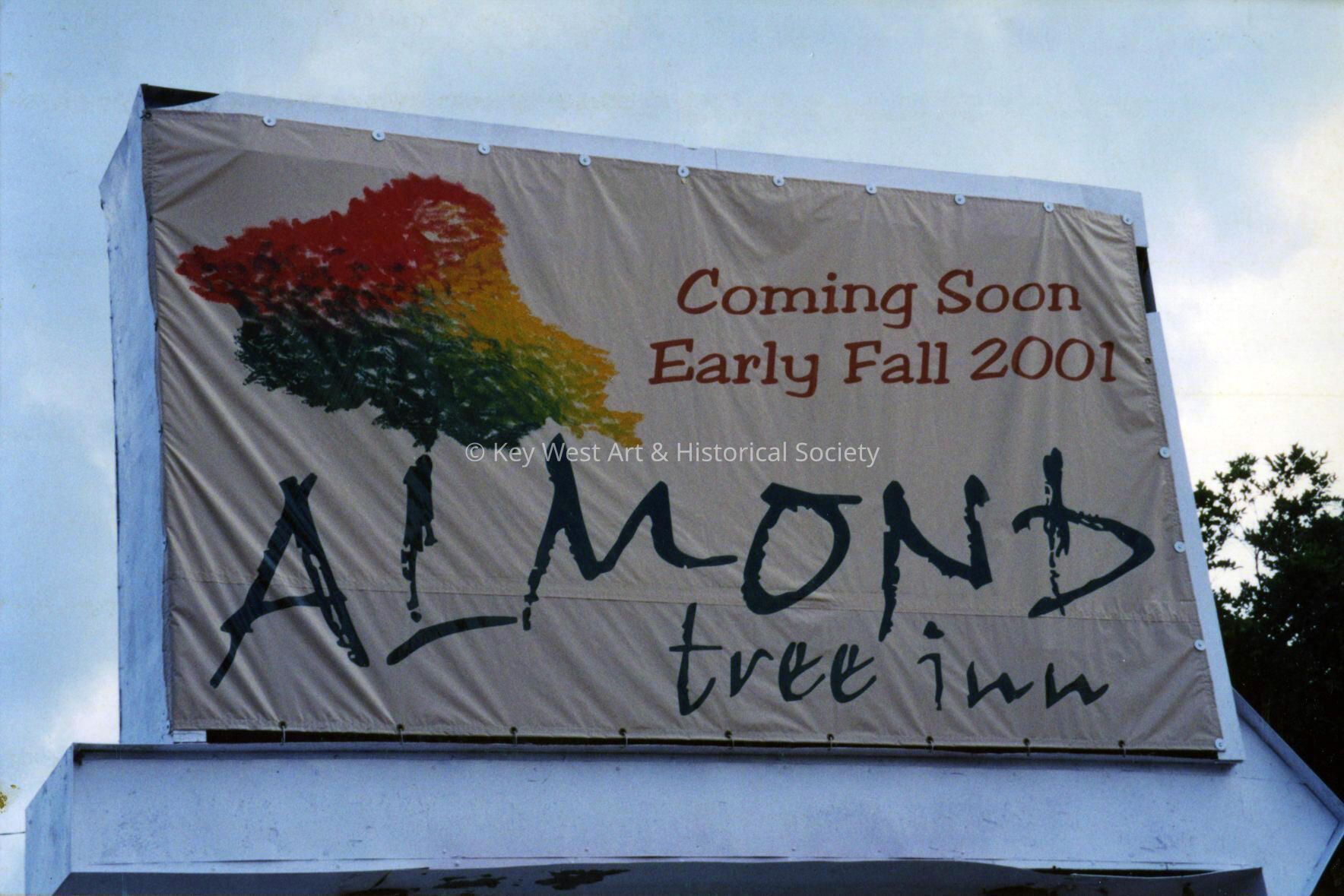 Almond Tree Inn Sign; Copyright: @ Key West Art & Historical Society; Origformat: Print-Photographic