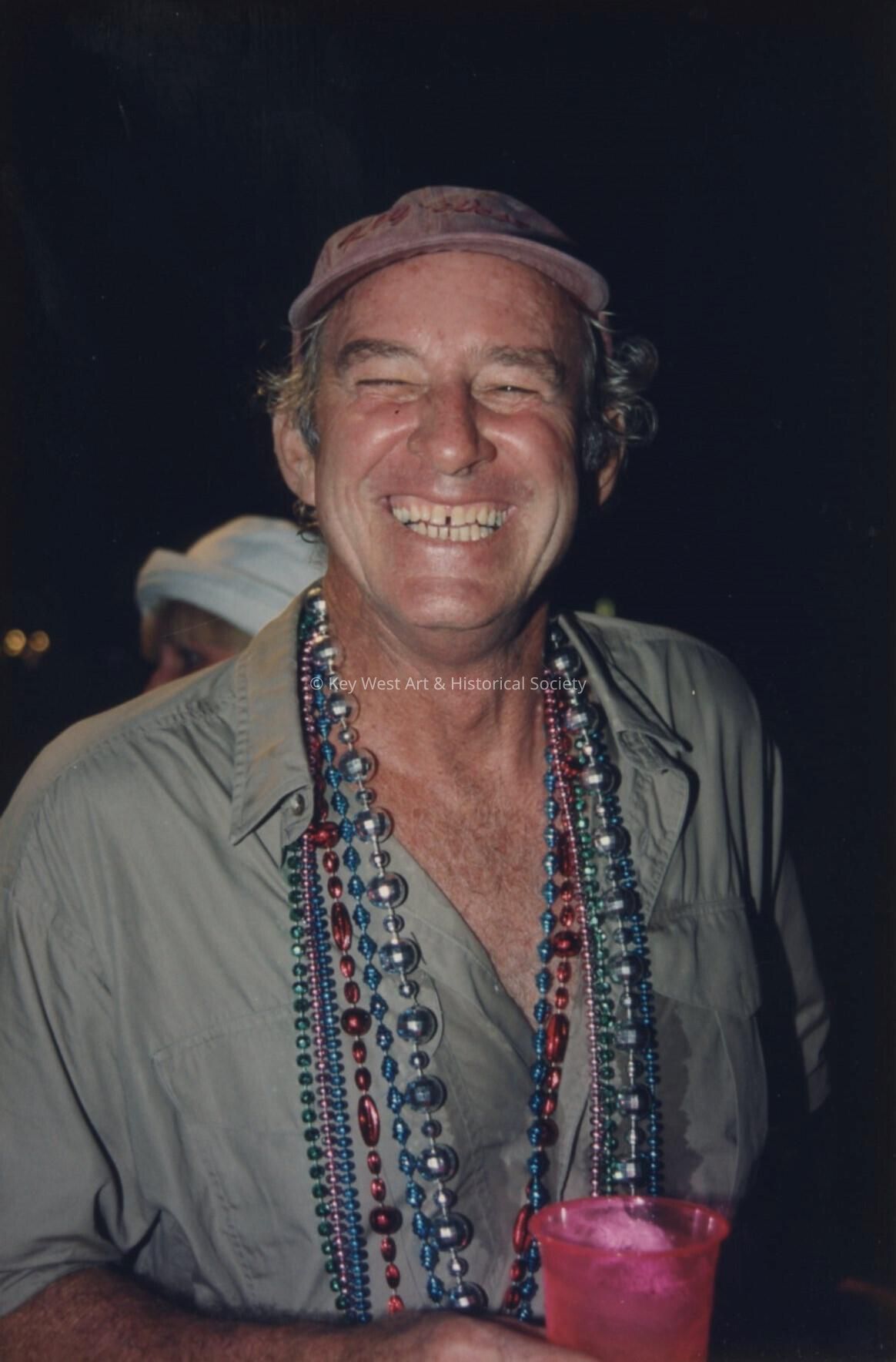 An unknown man.