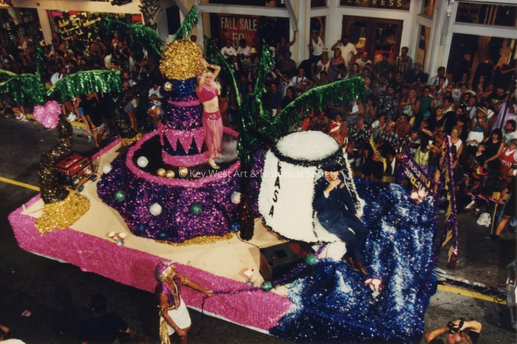 Atlantic Shores Fantasy Fest Parade Float; © Key West Art & Historical Society