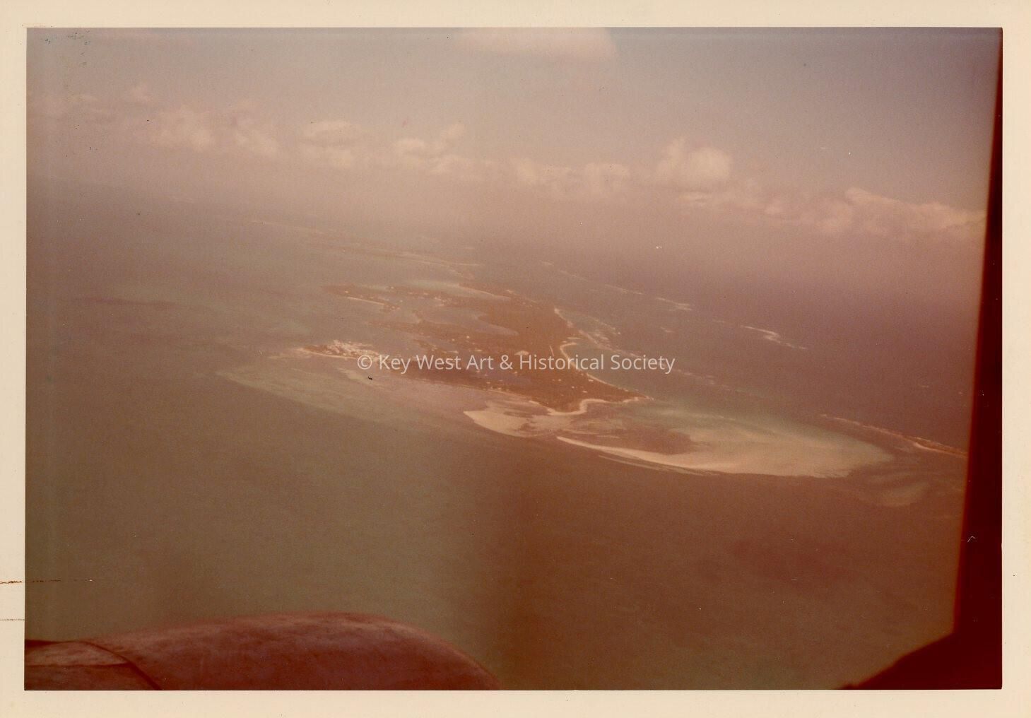 A sky view of Key West