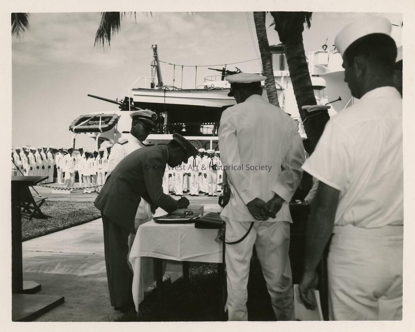 A Military ceremony