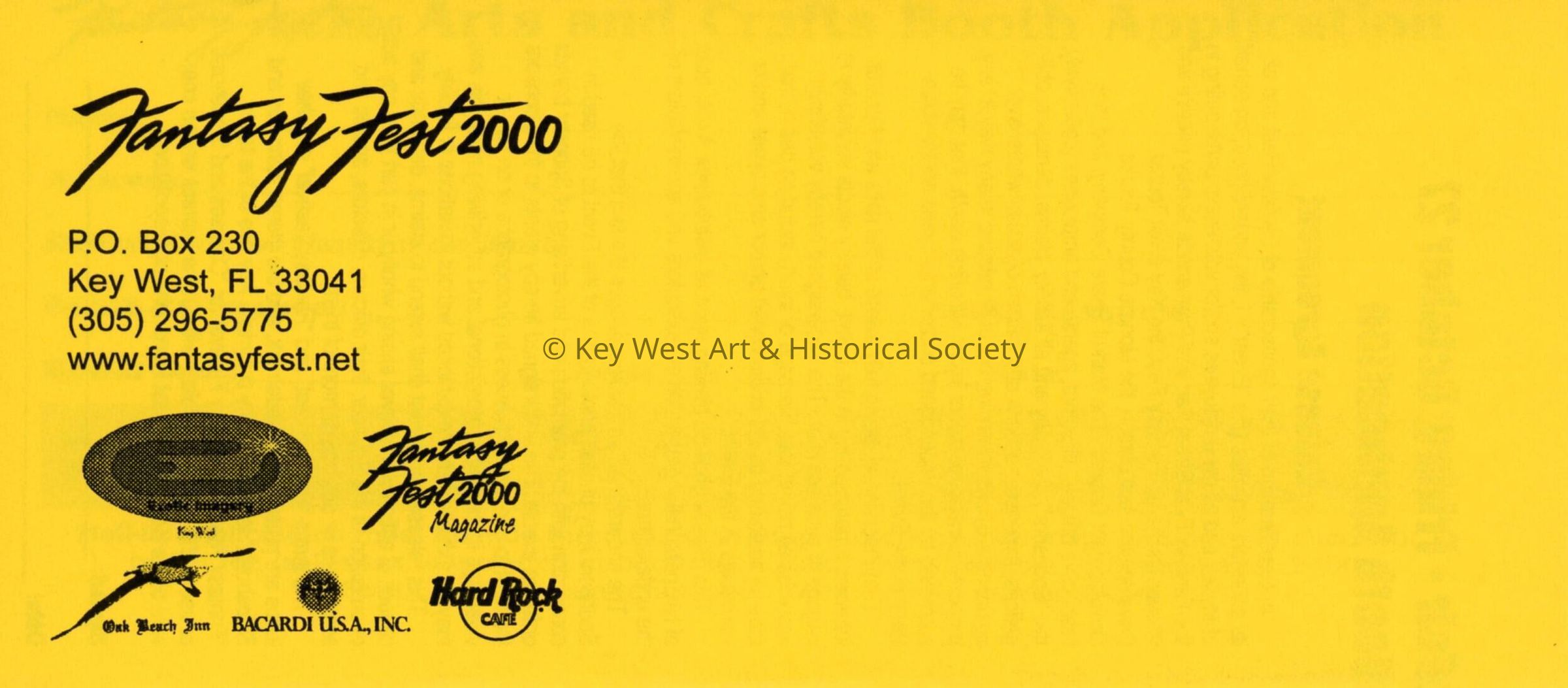 Arts and crafts brochure.