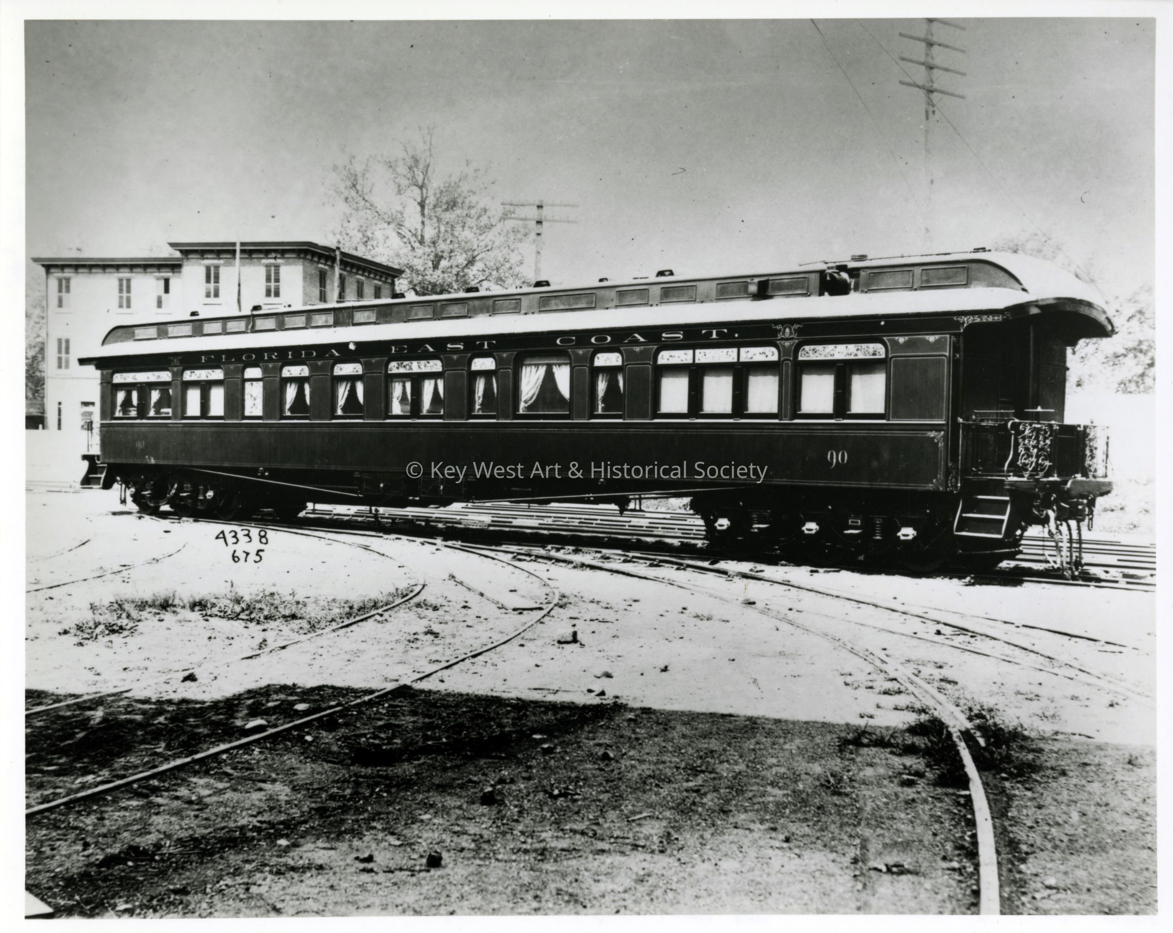 Henry Flagler Railroad Car No. 91; © Key West Art & Historical Society