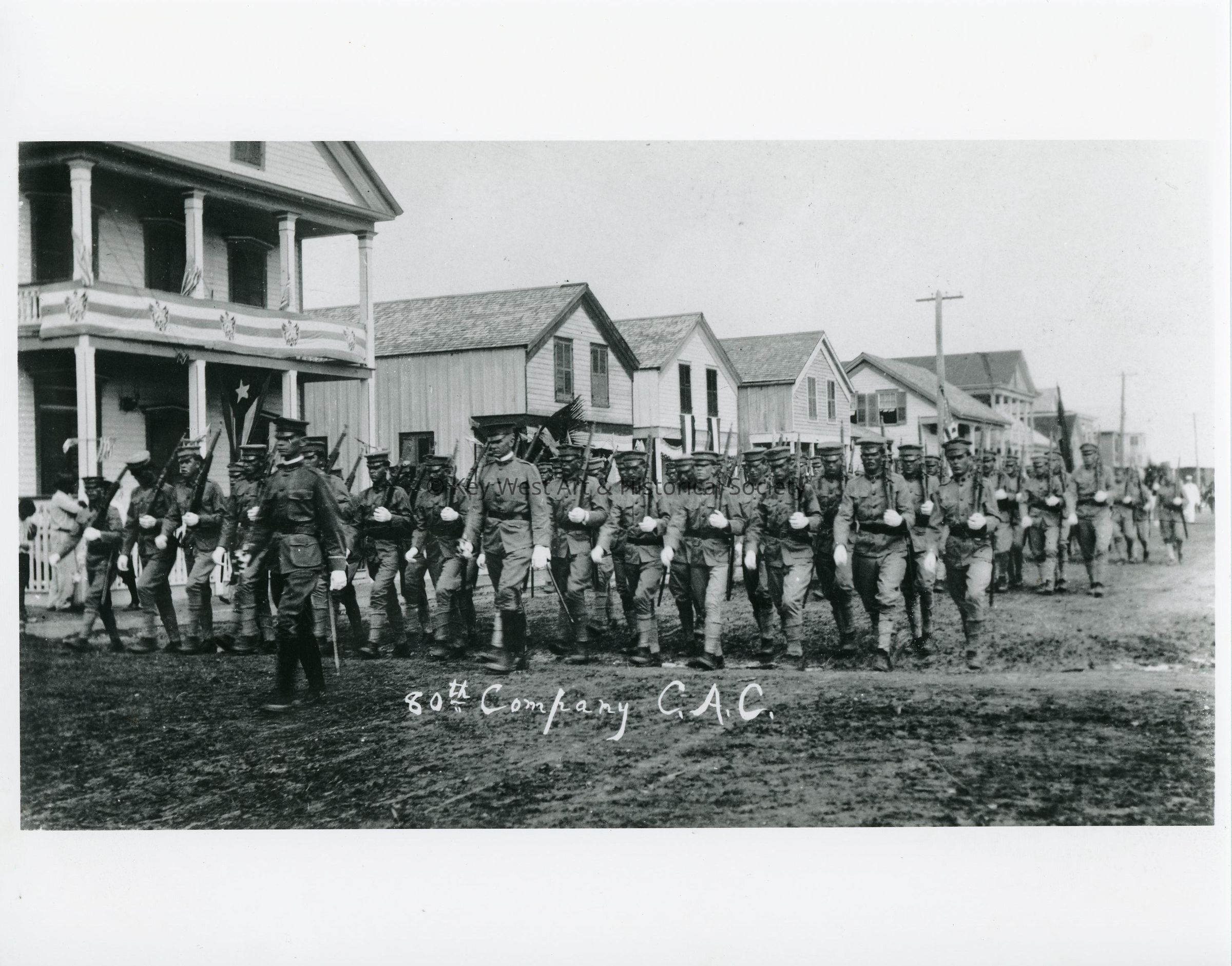 80th Coast Artillery Company; © Key West Art & Historical Society