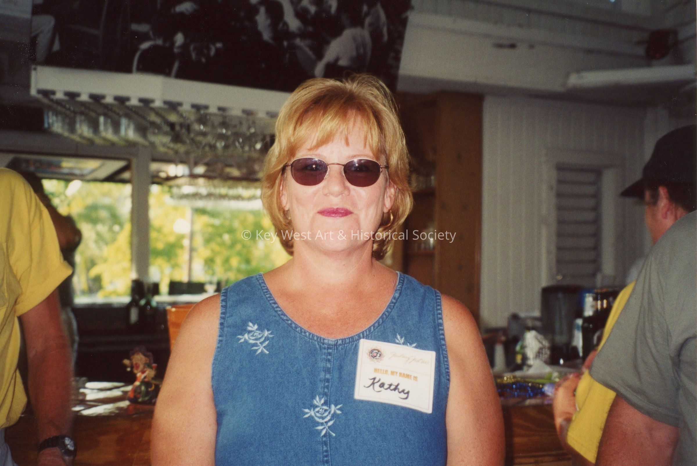 A lady by the name of Kathy at a FF party.