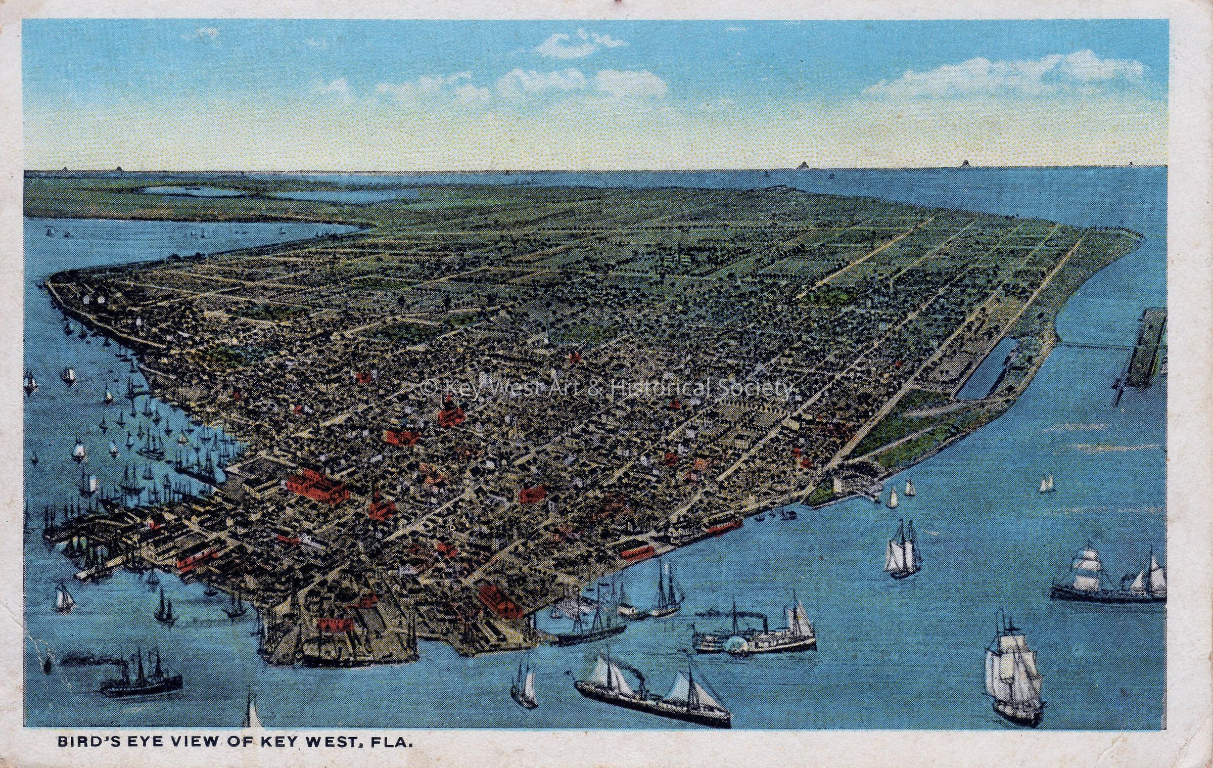 Aerial View of Key West picture number 1