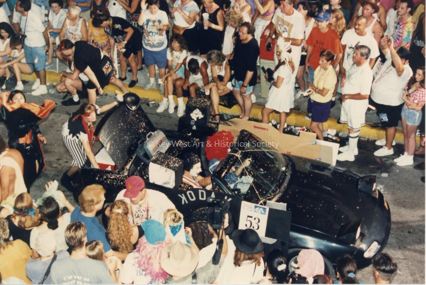 A car in the parade.
