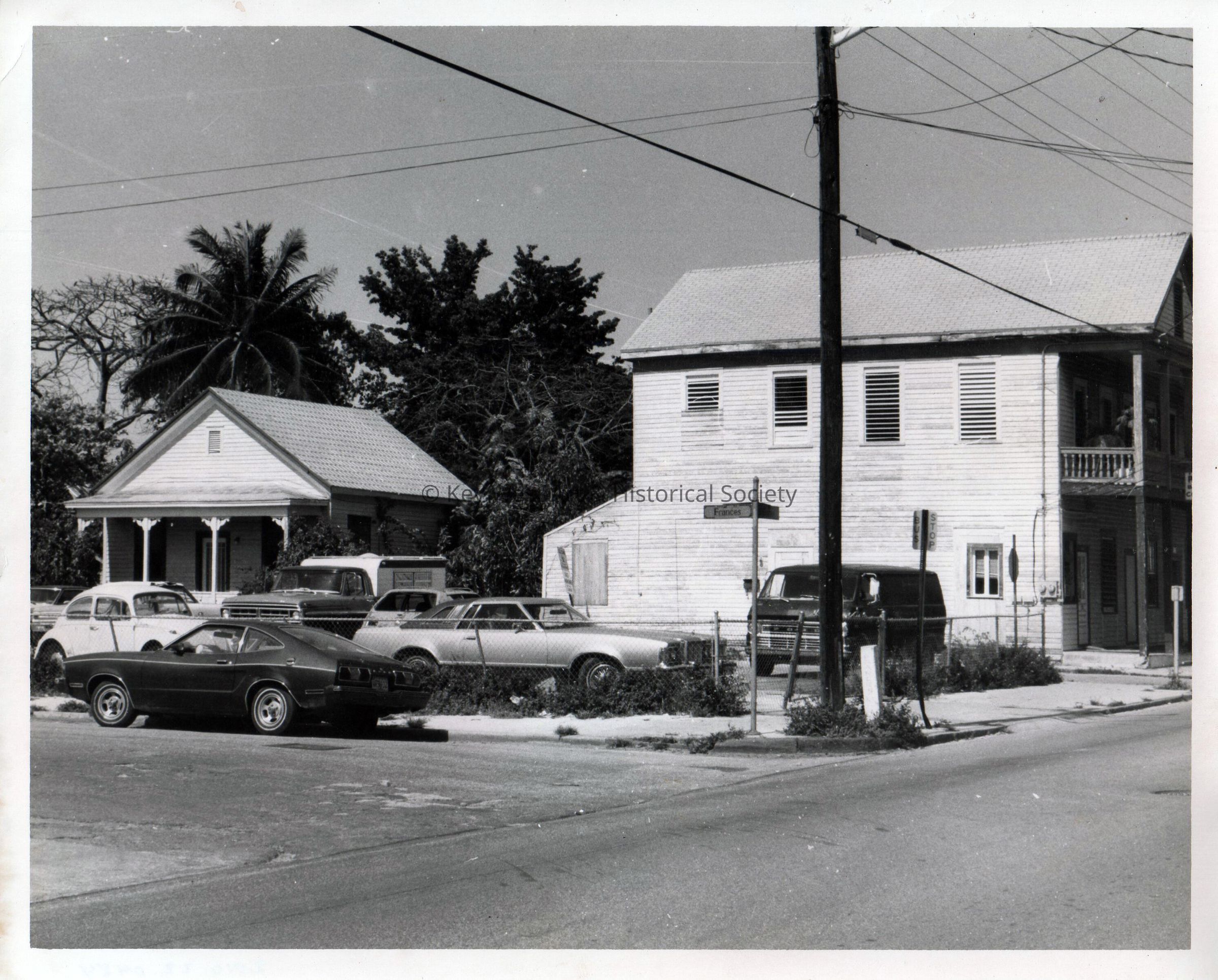 Houses on Frances Street; © Key West Art & Historical Society