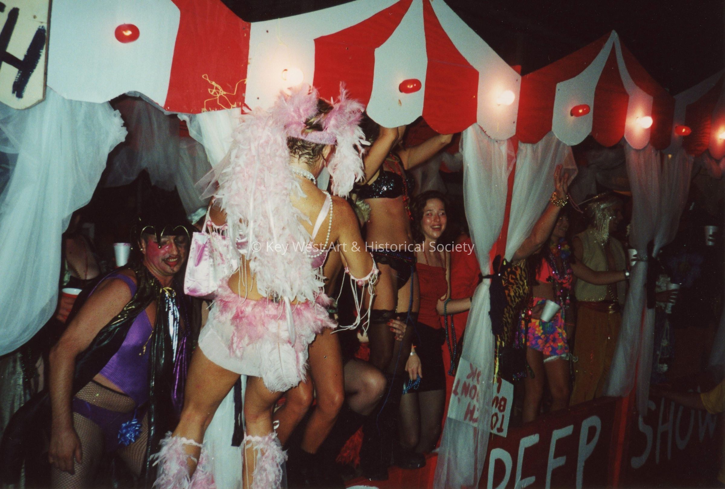 A float in the parade.