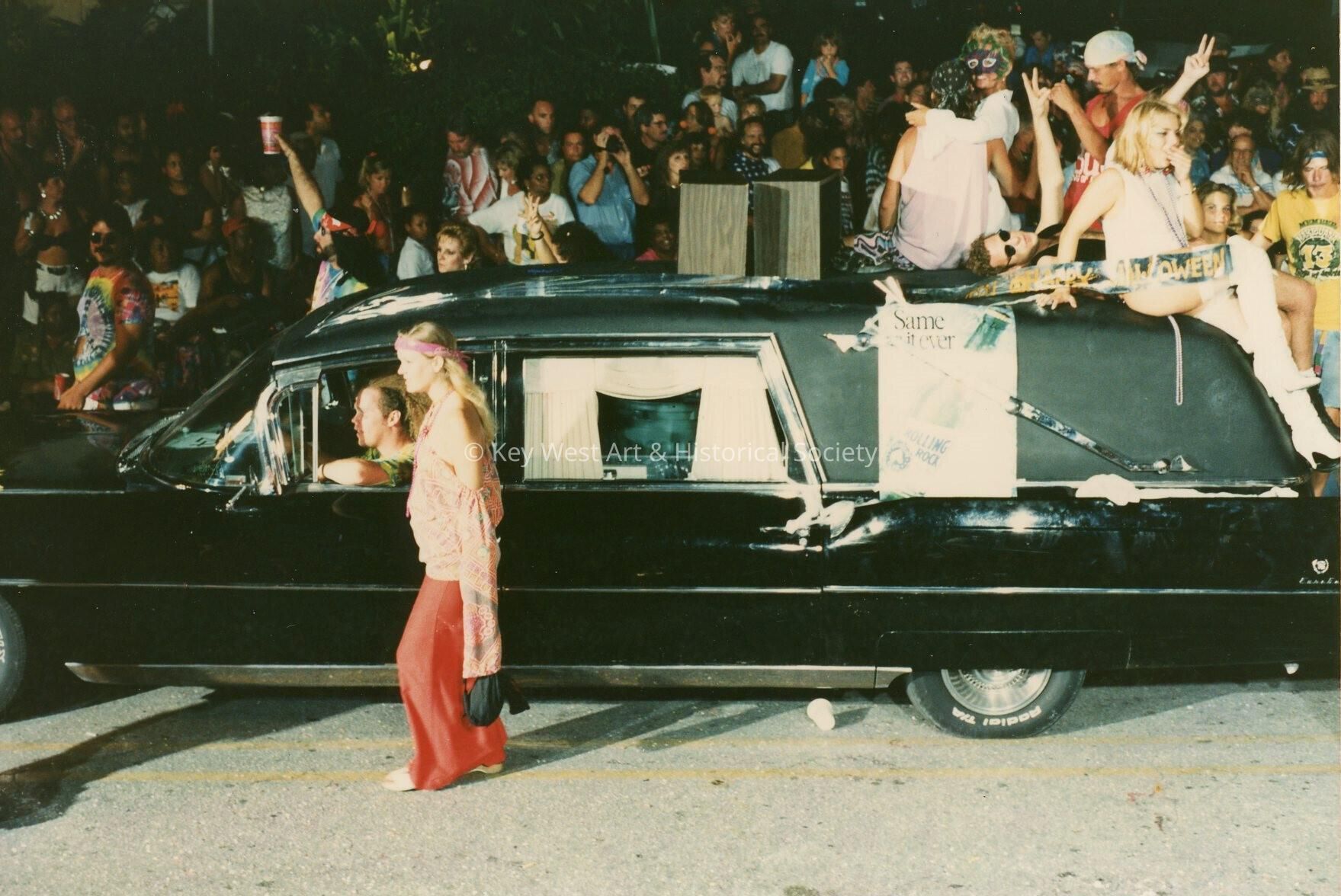 A car in the parade.