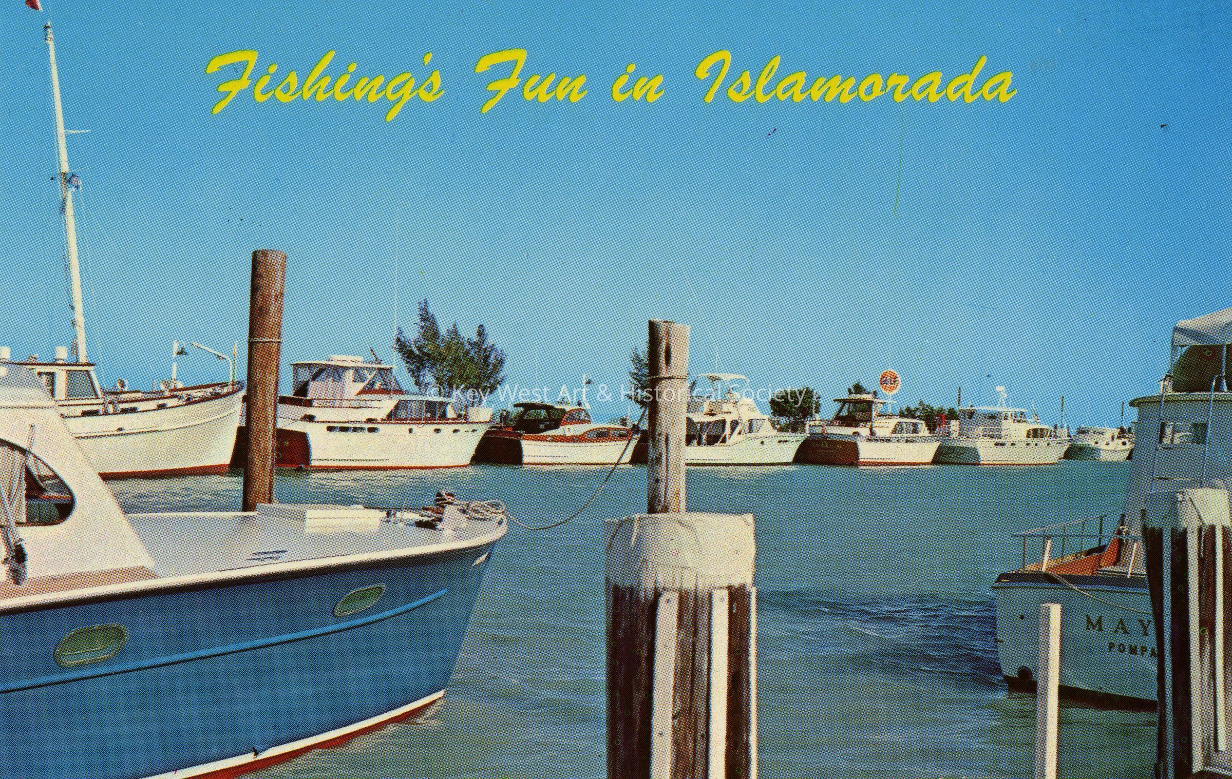 Fishing's Fun in Islamorada; © Key West Art & Historical Society