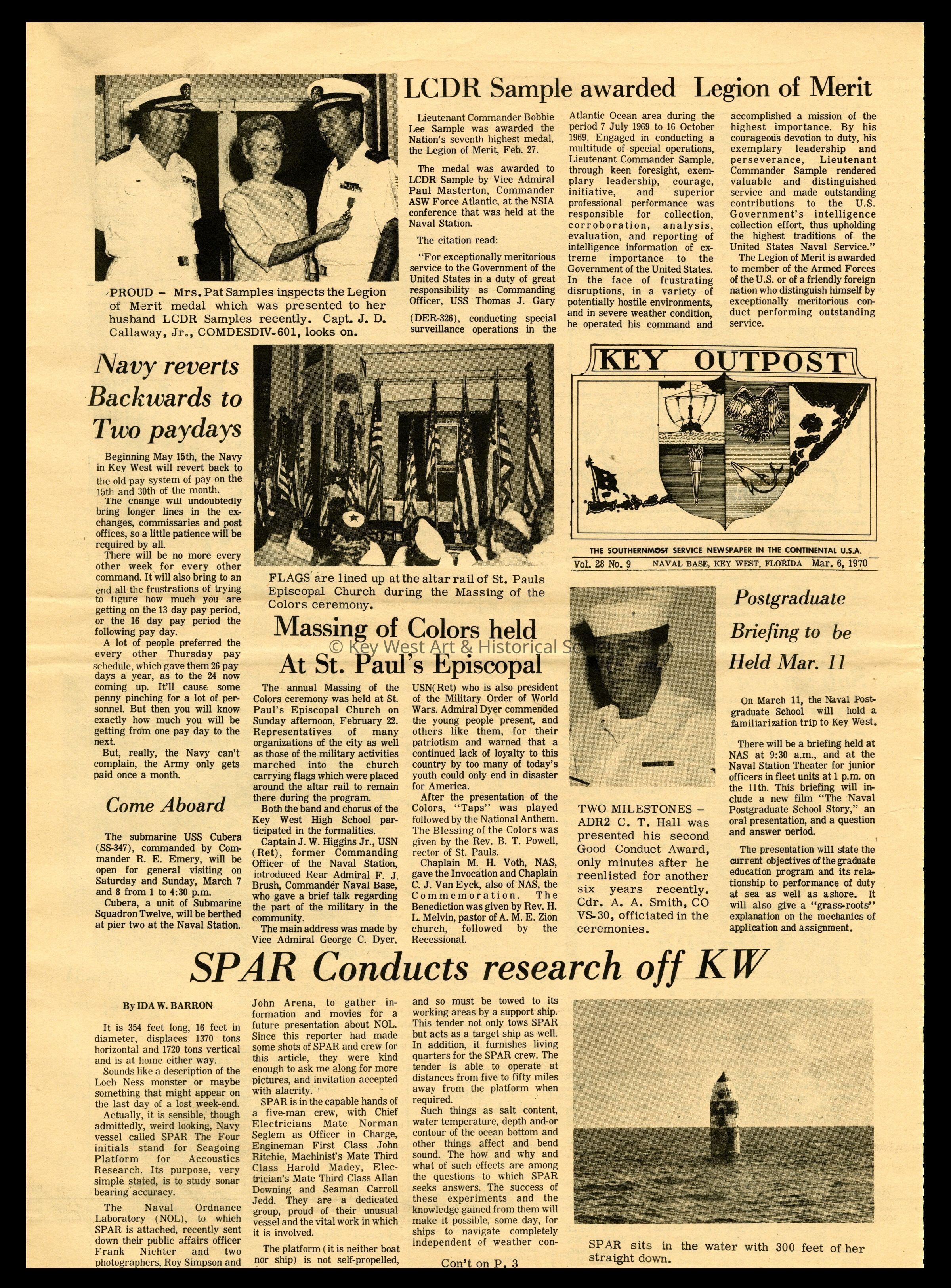 'Key Outpost' Newspaper picture number 1