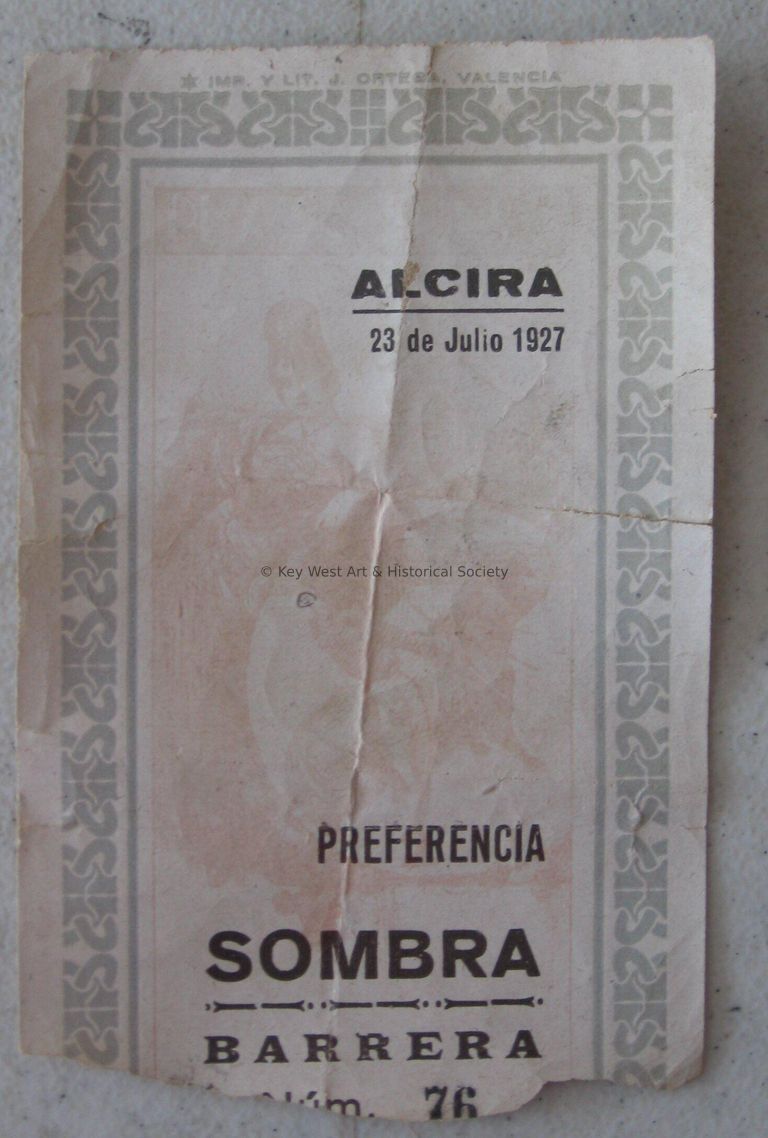 Ticket (front)