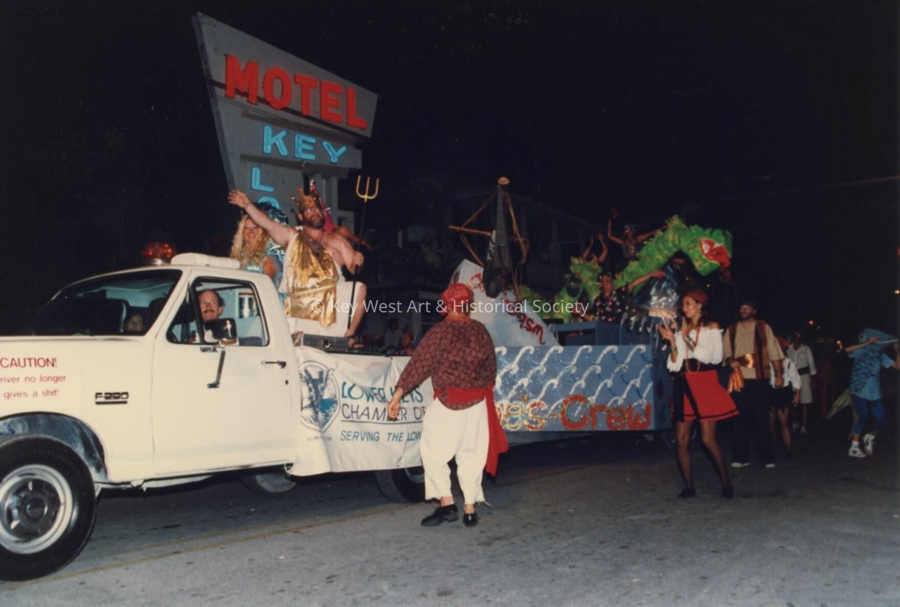 A float for the twilight fantasy parade.