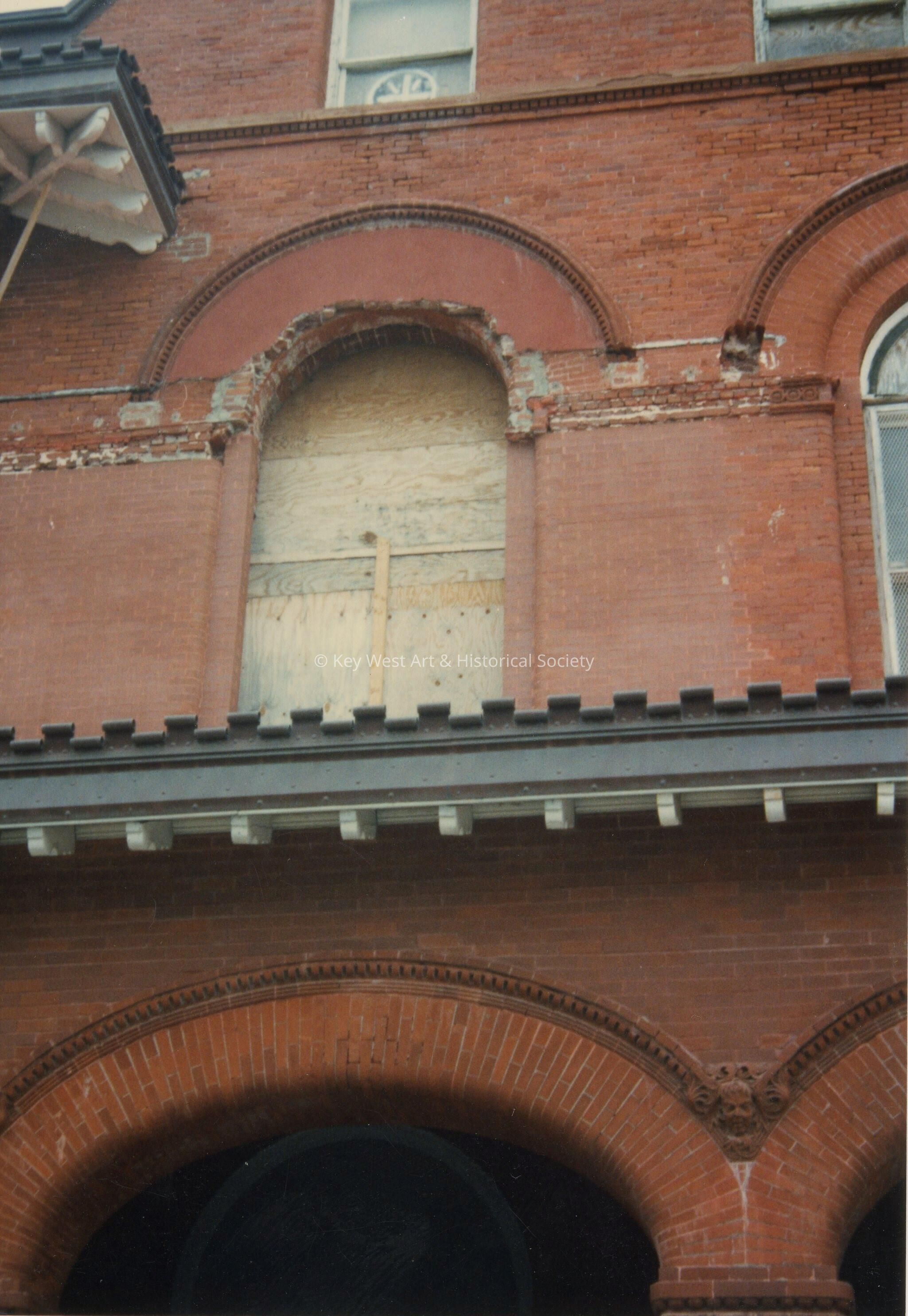 A window on the exterior.