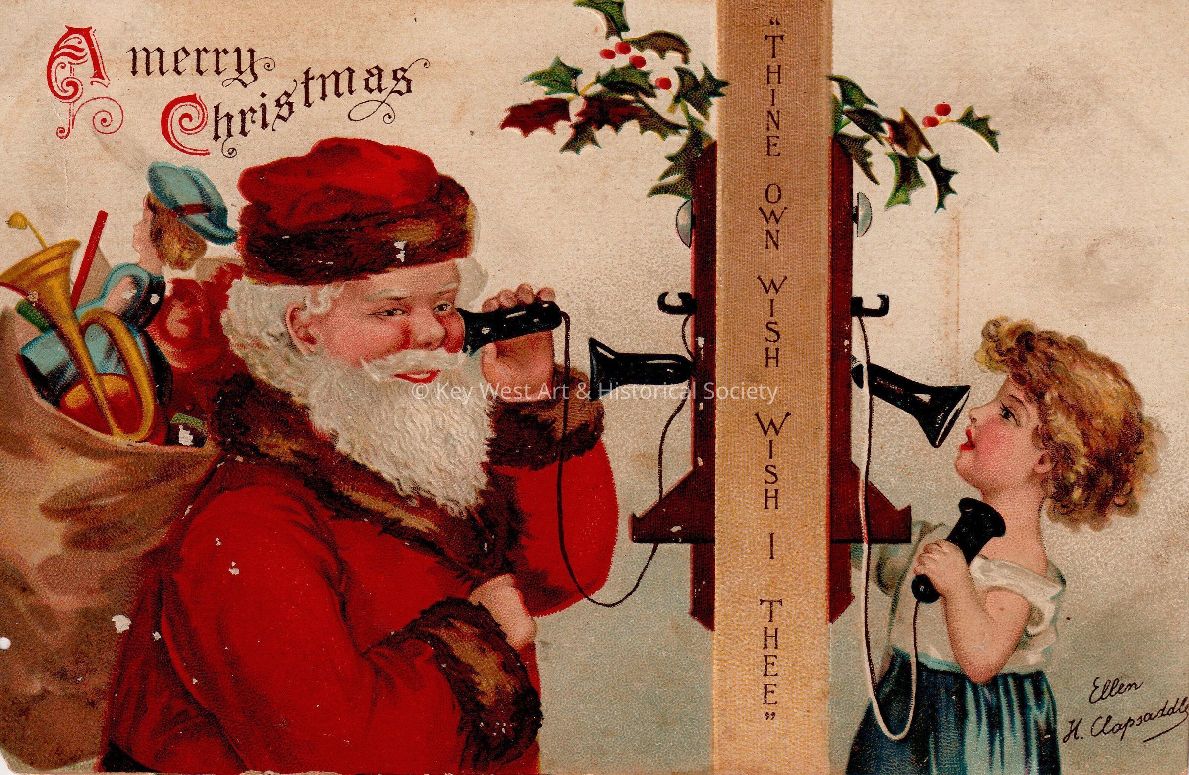 A Merry Christmas; © Key West Art & Historical Society