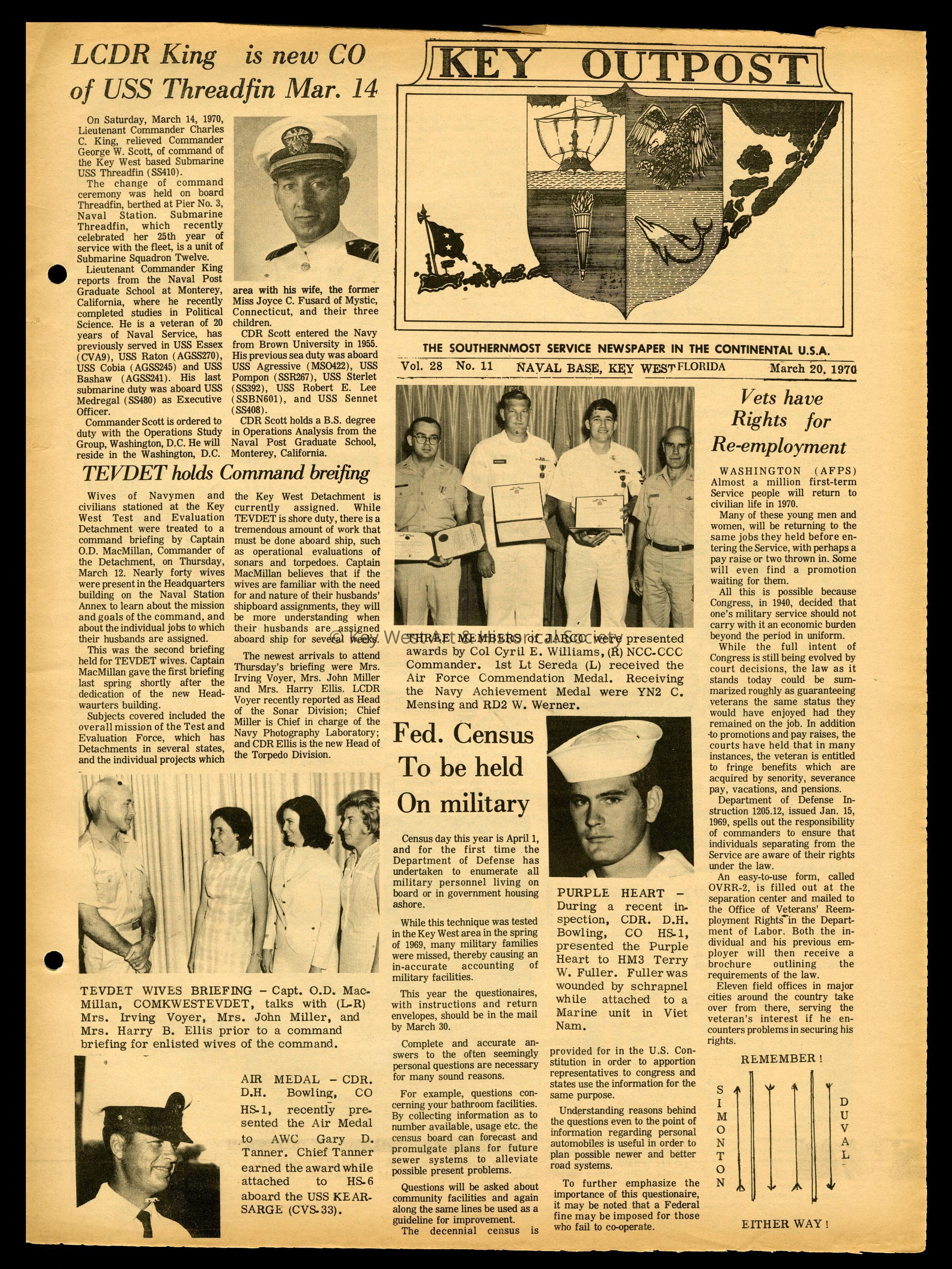 'Key Outpost' Newspaper picture number 1
