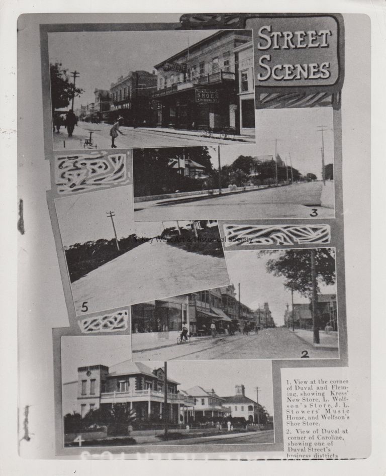 Five pictures of Key West Street Scenes picture number 1