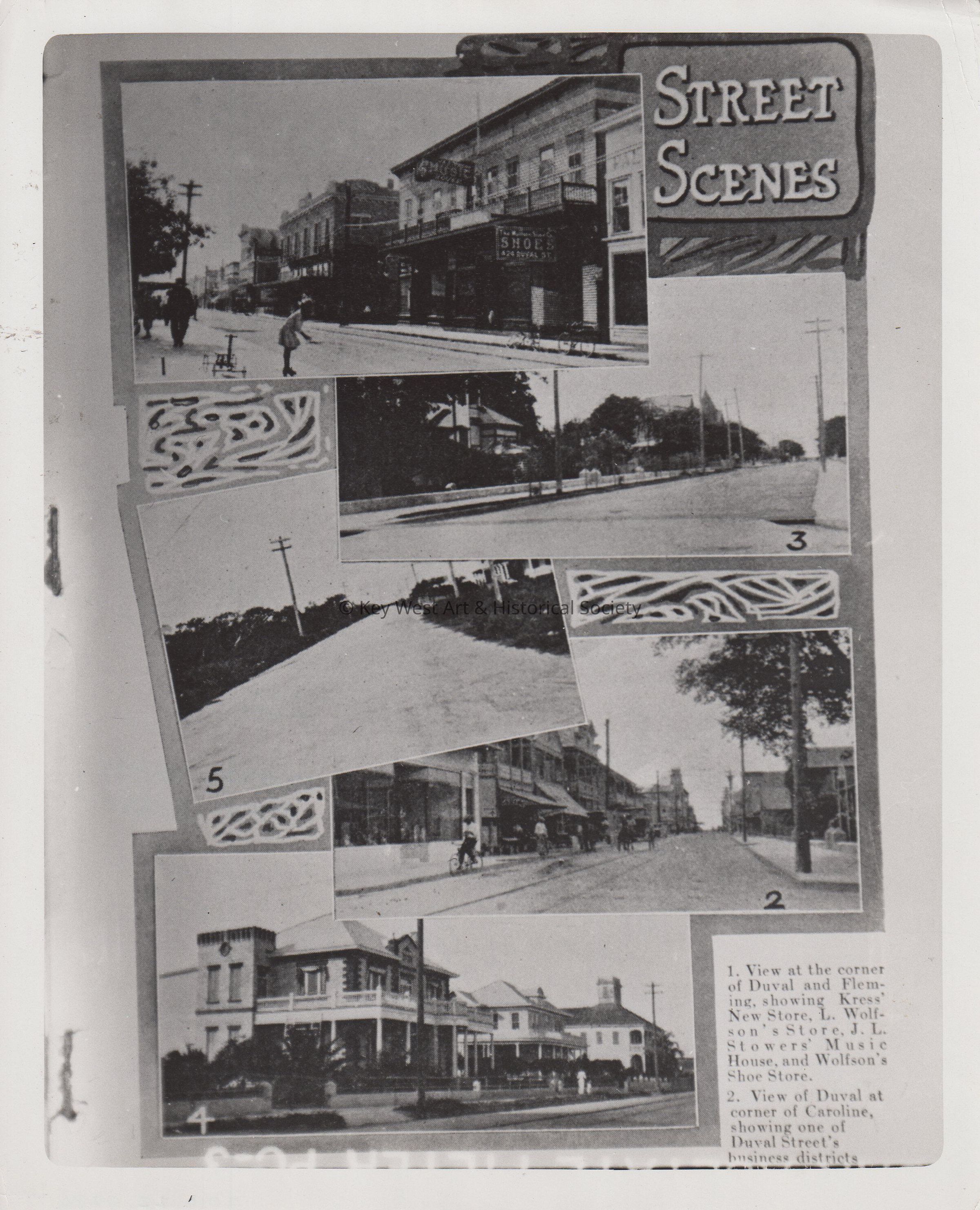 Five pictures of Key West Street Scenes picture number 1