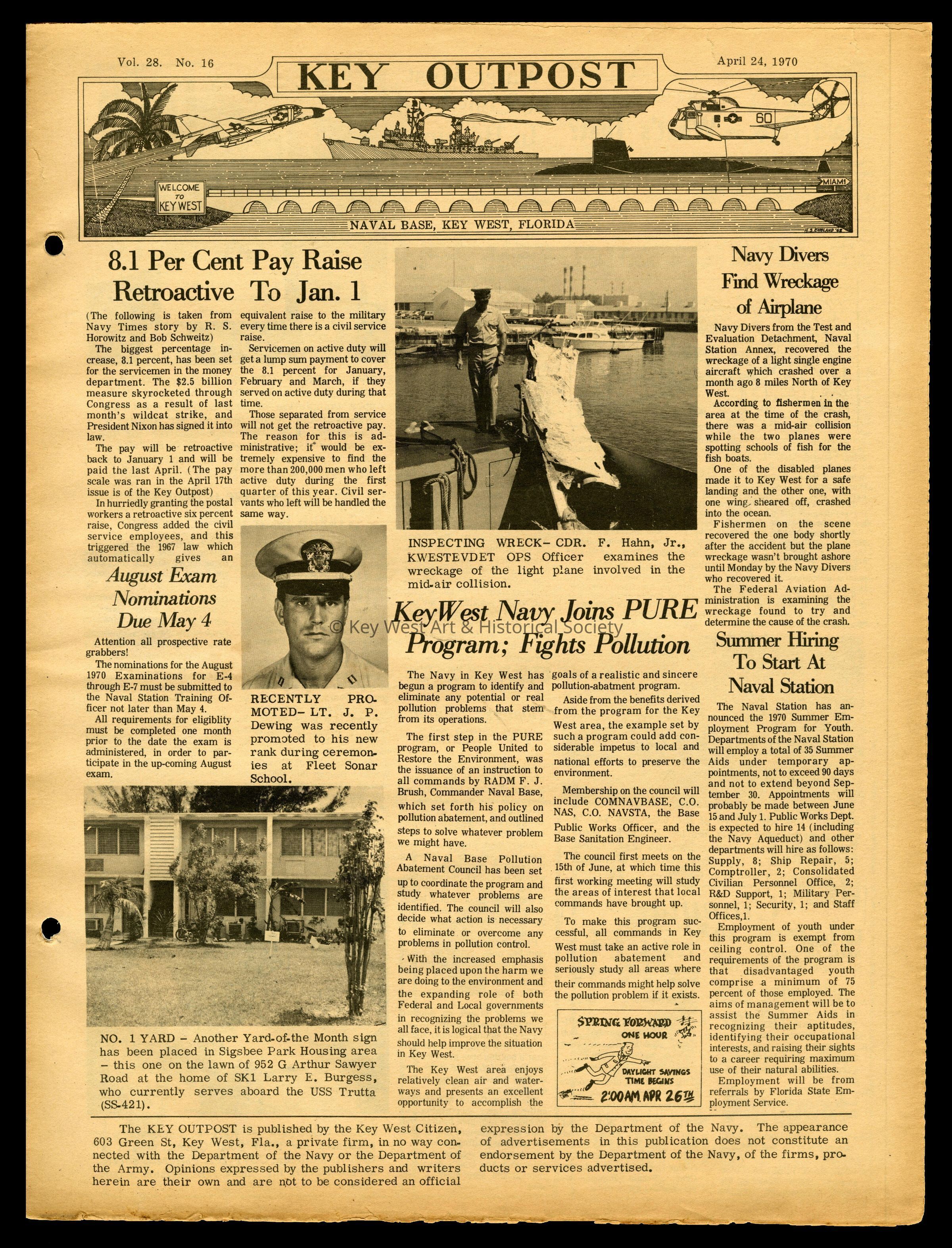 'Key Outpost' Newspaper picture number 1