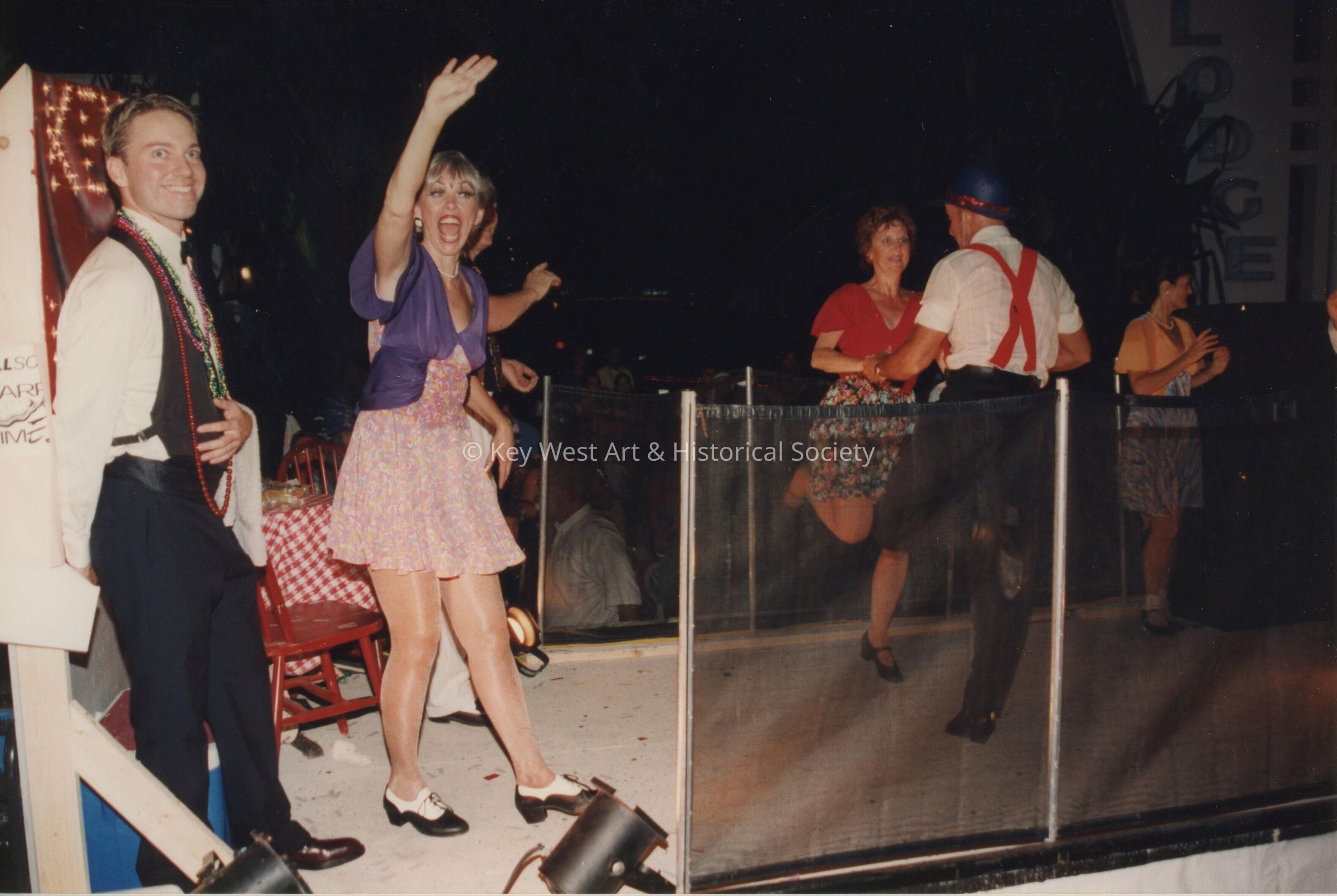 A float in the parade.